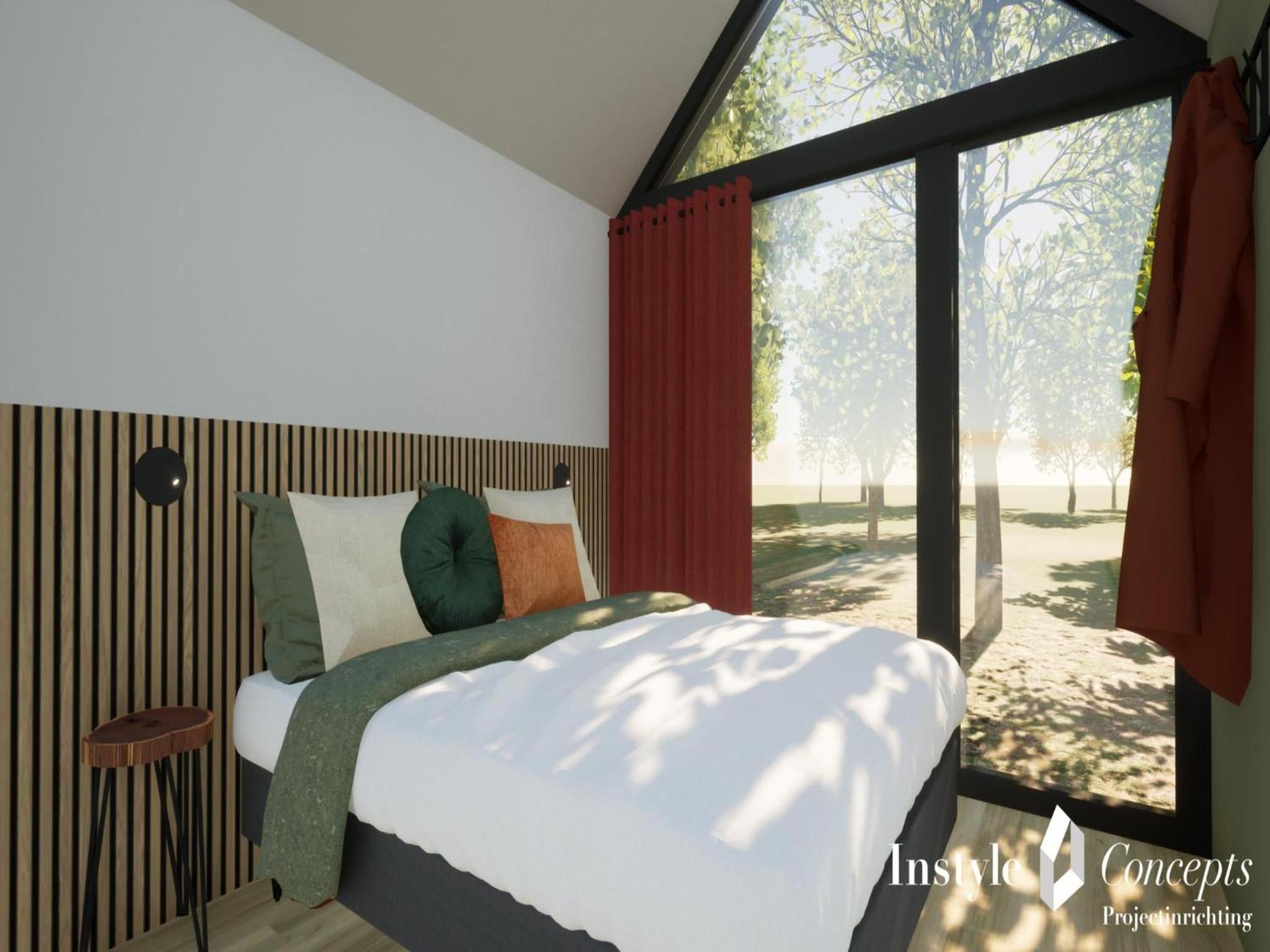Cozy 6-person lodge by the fishing pond