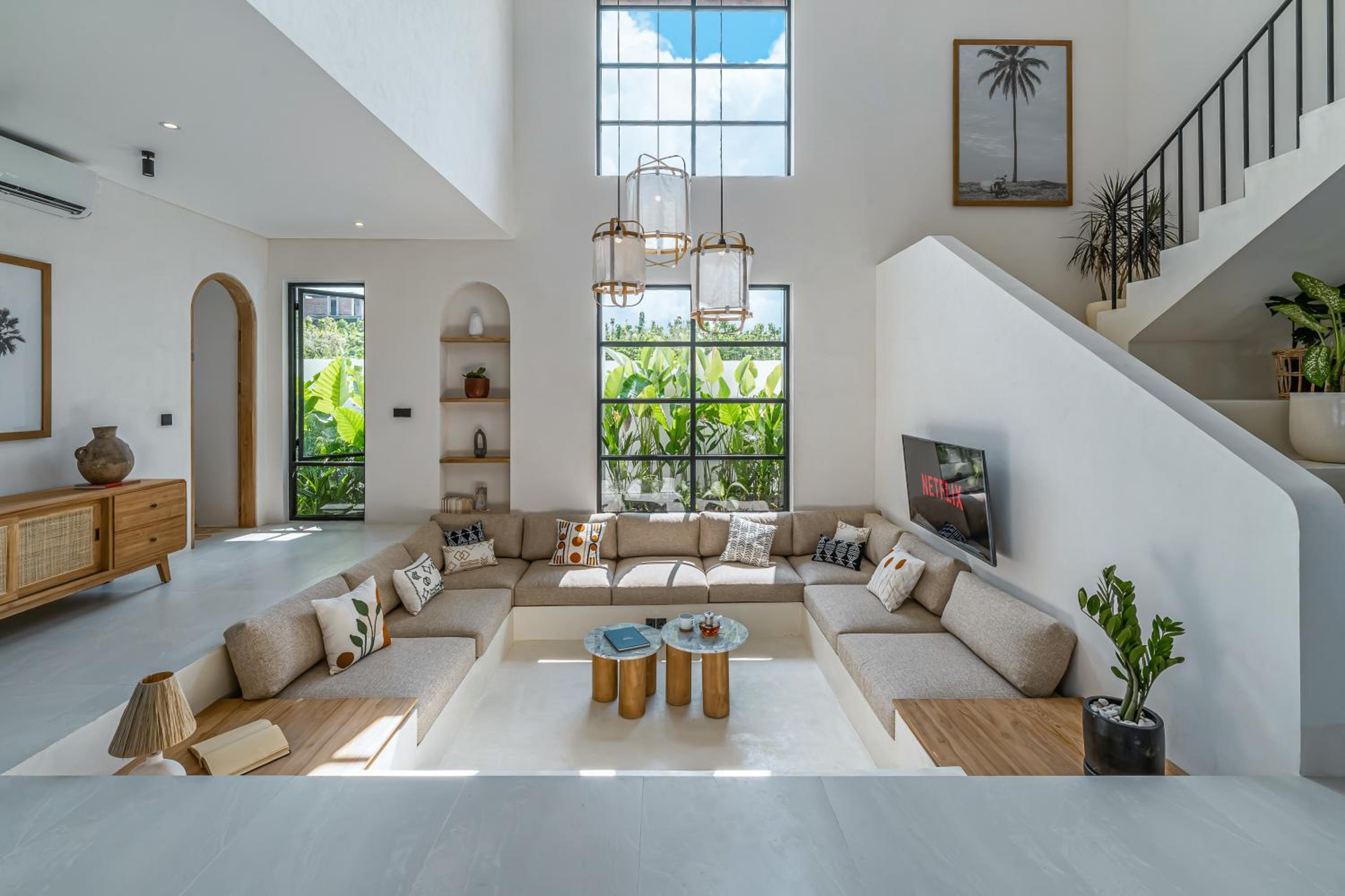 Sunbeam Oasis - Modern & Cozy 4BR Family Villa - Near Seseh Beach