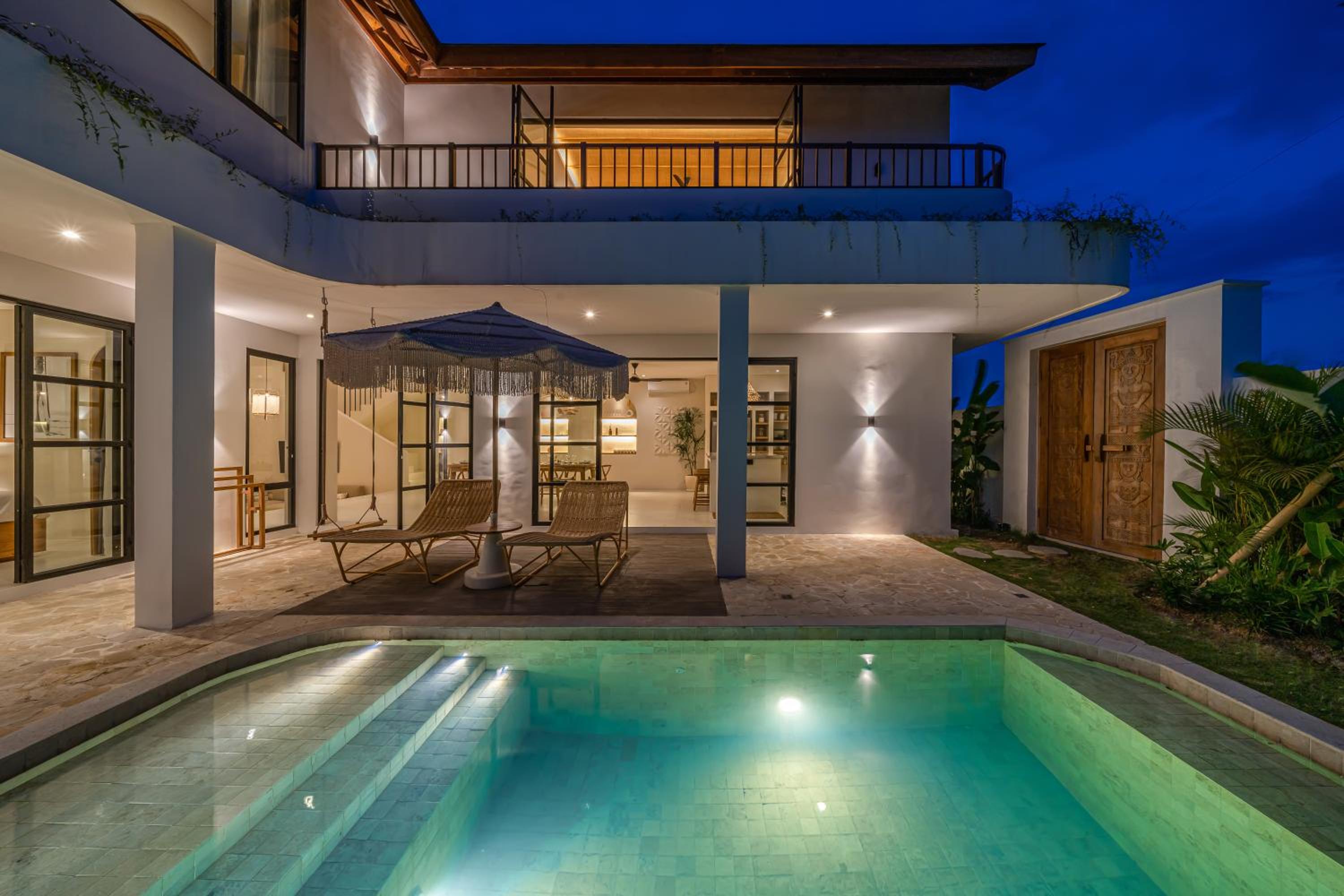 Sunbeam Oasis - Modern & Cozy 4BR Family Villa - Near Seseh Beach