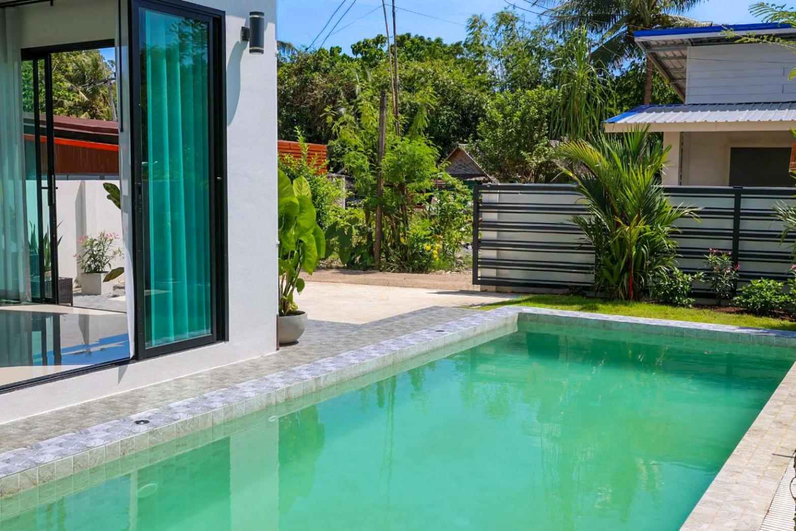 Private Pool Villa Near Ao Nang Beach - Movie Room & Garden