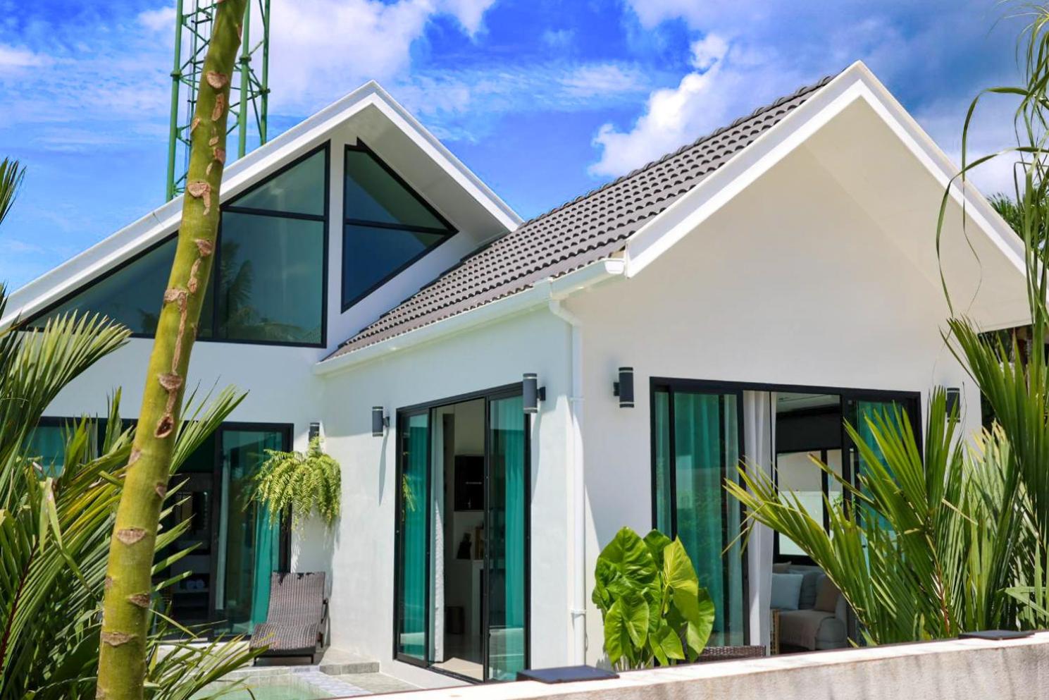 Private Pool Villa Near Ao Nang Beach - Movie Room & Garden