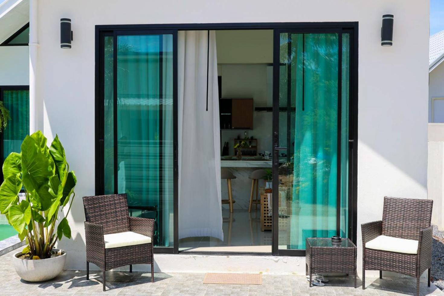 Private Pool Villa Near Ao Nang Beach - Movie Room & Garden