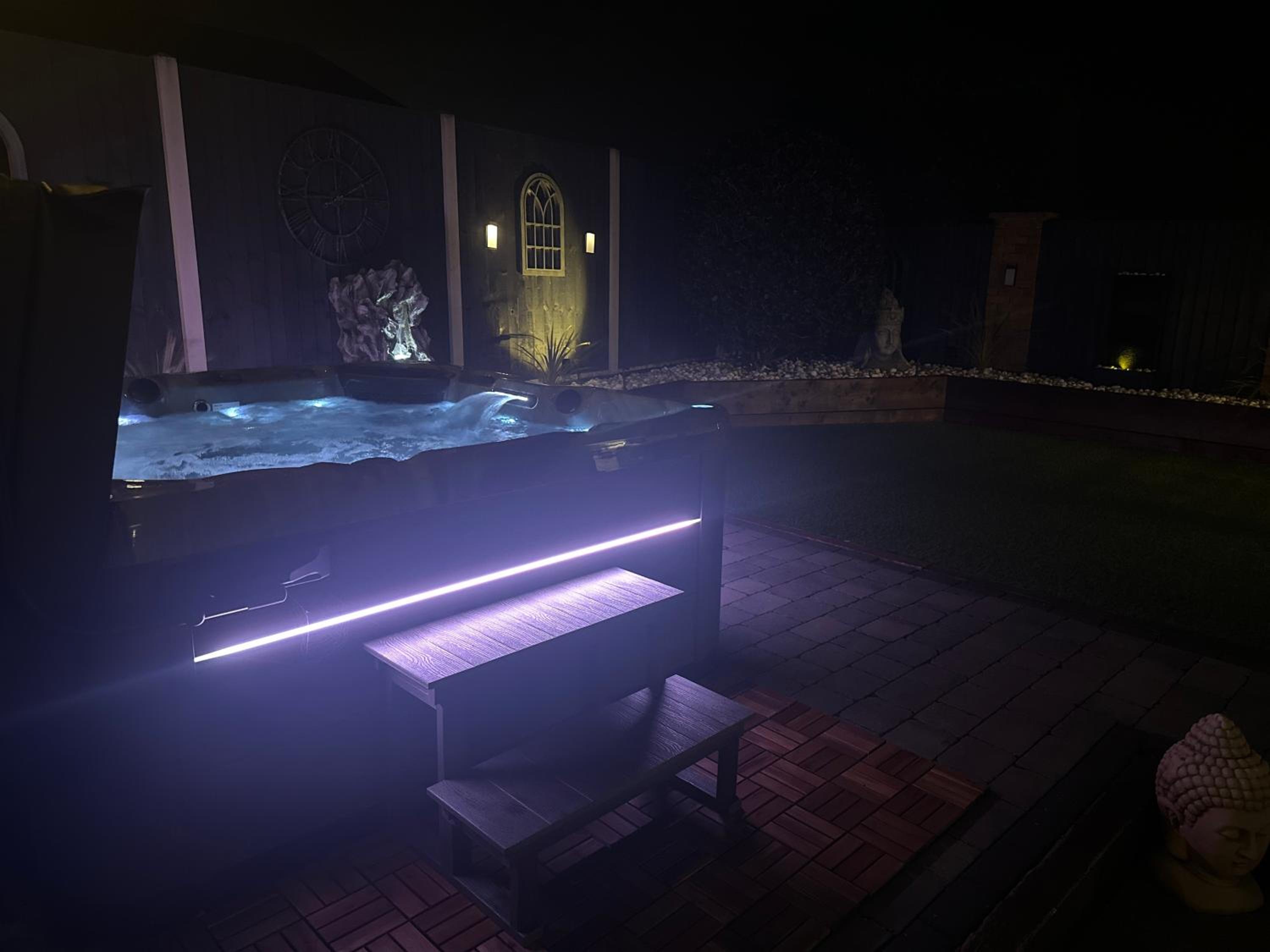 Modern Retreat with Hot Tub and Cinema