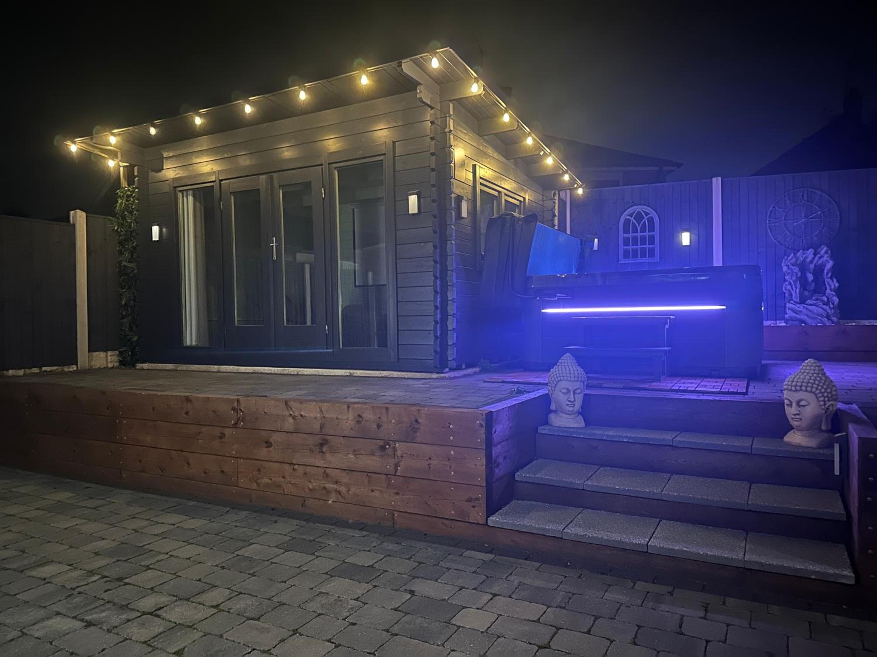 Modern Retreat with Hot Tub and Cinema