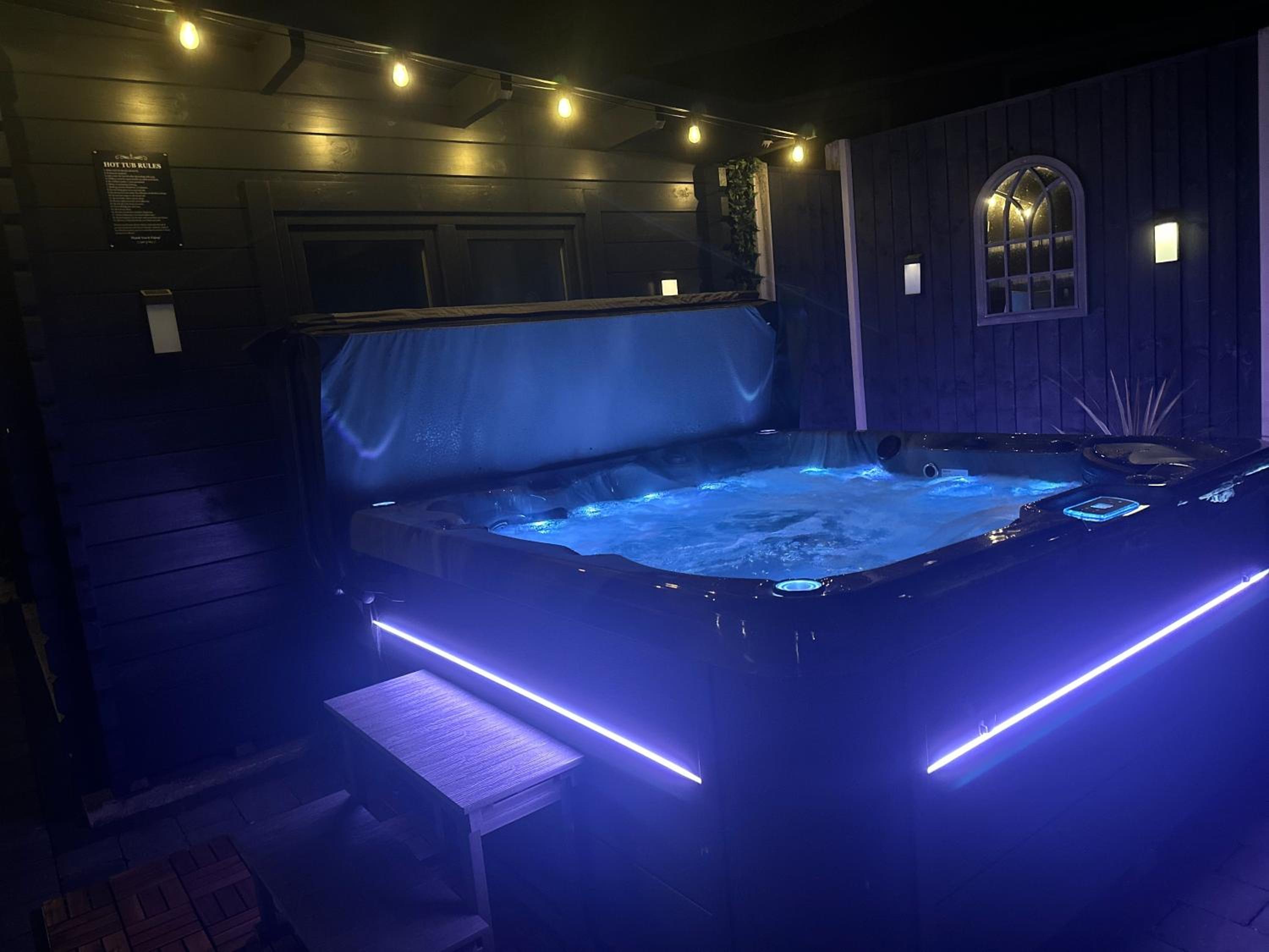 Modern Retreat with Hot Tub and Cinema