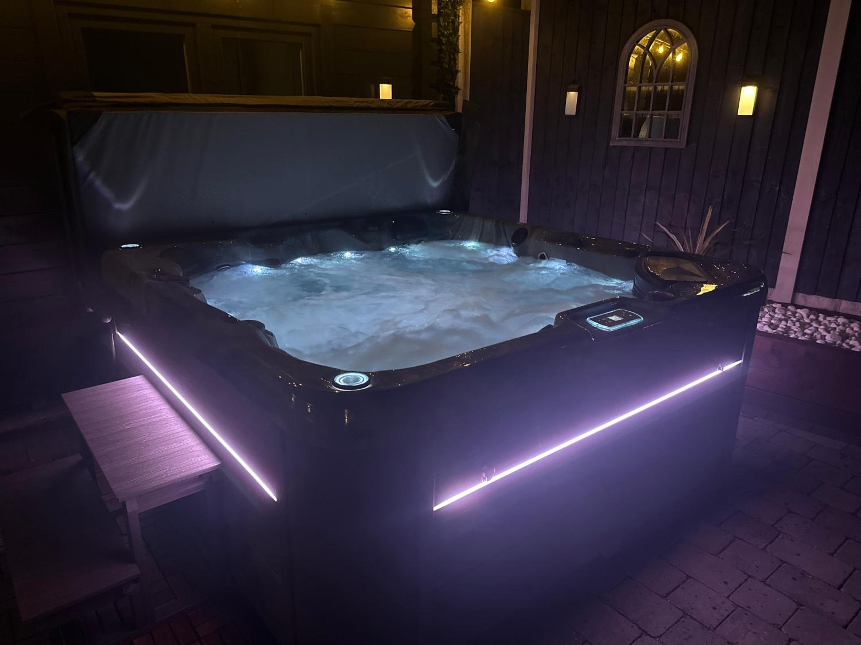 Modern Retreat with Hot Tub and Cinema