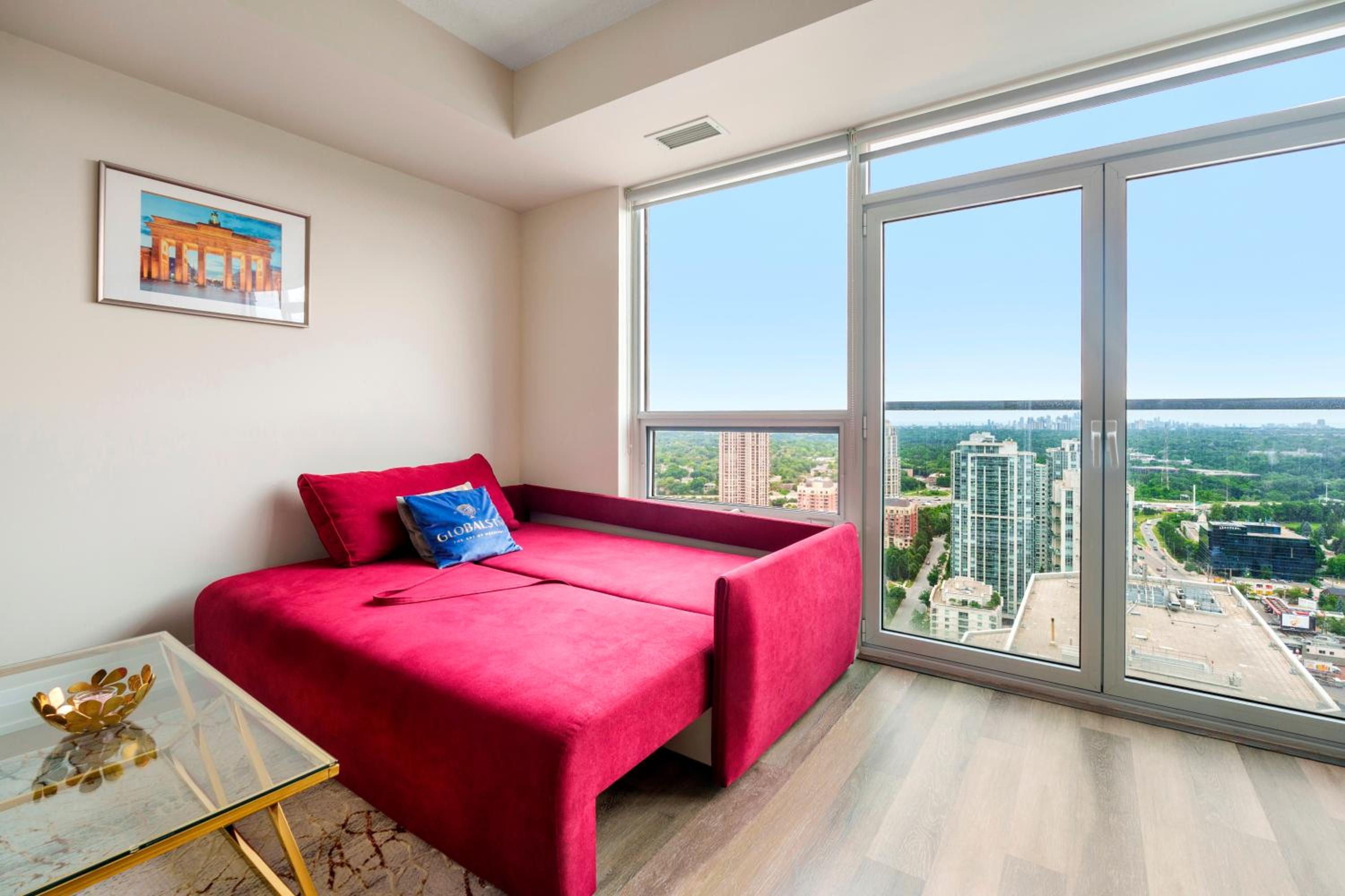 High Floor 1 Bedroom plus Den Condo Apartment City View North York Toronto