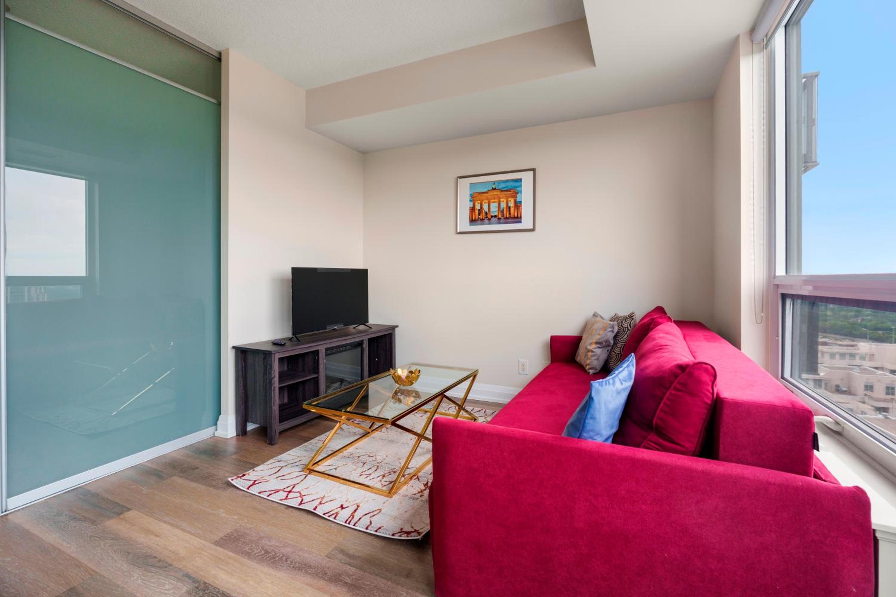High Floor 1 Bedroom plus Den Condo Apartment City View North York Toronto