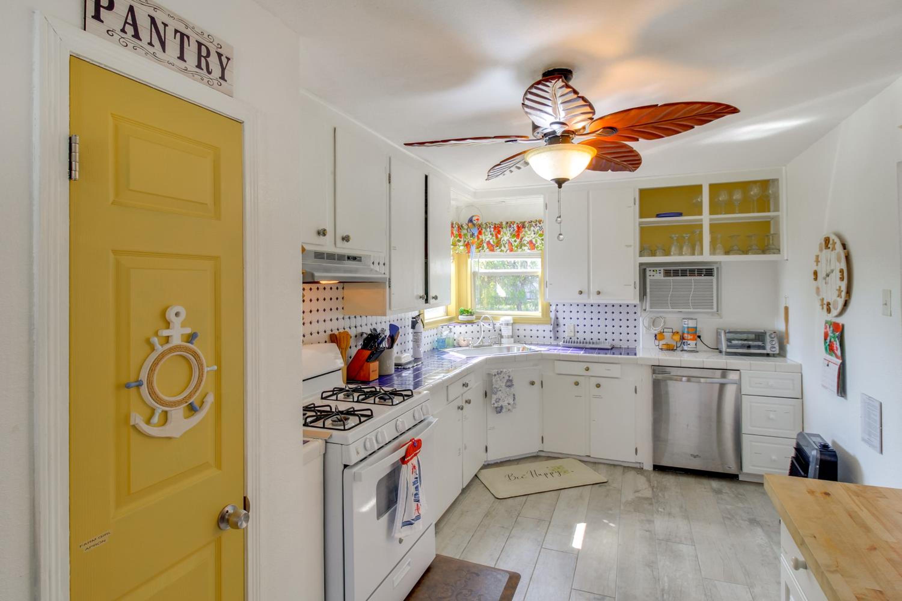 Canal-Front Home with Deck 6 Mi to Rockport Beach