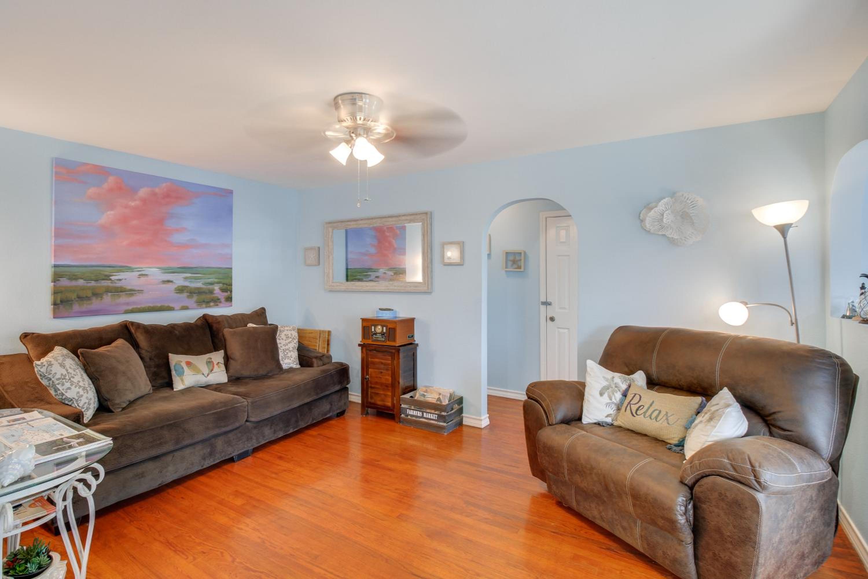 Canal-Front Home with Deck 6 Mi to Rockport Beach