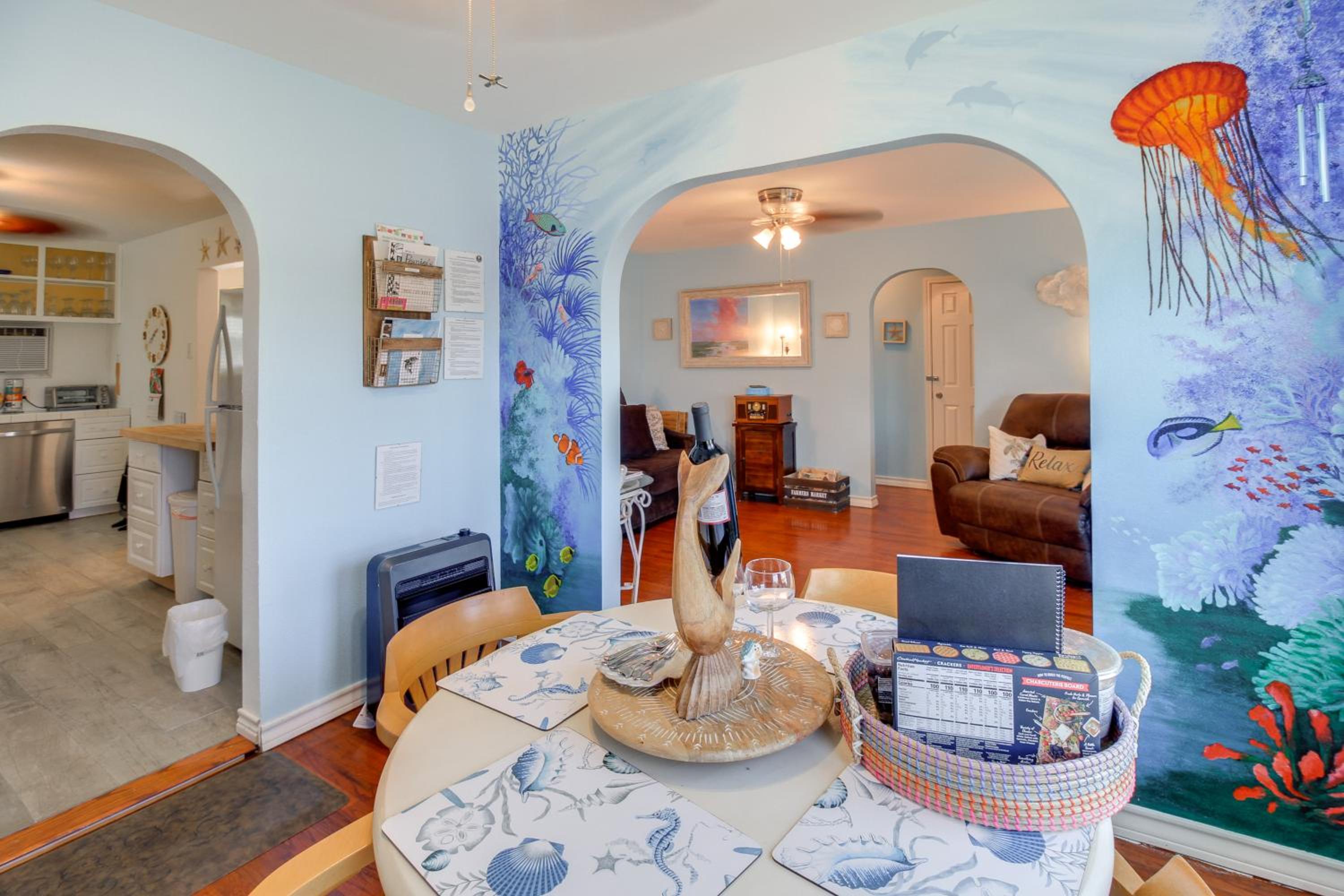 Canal-Front Home with Deck 6 Mi to Rockport Beach