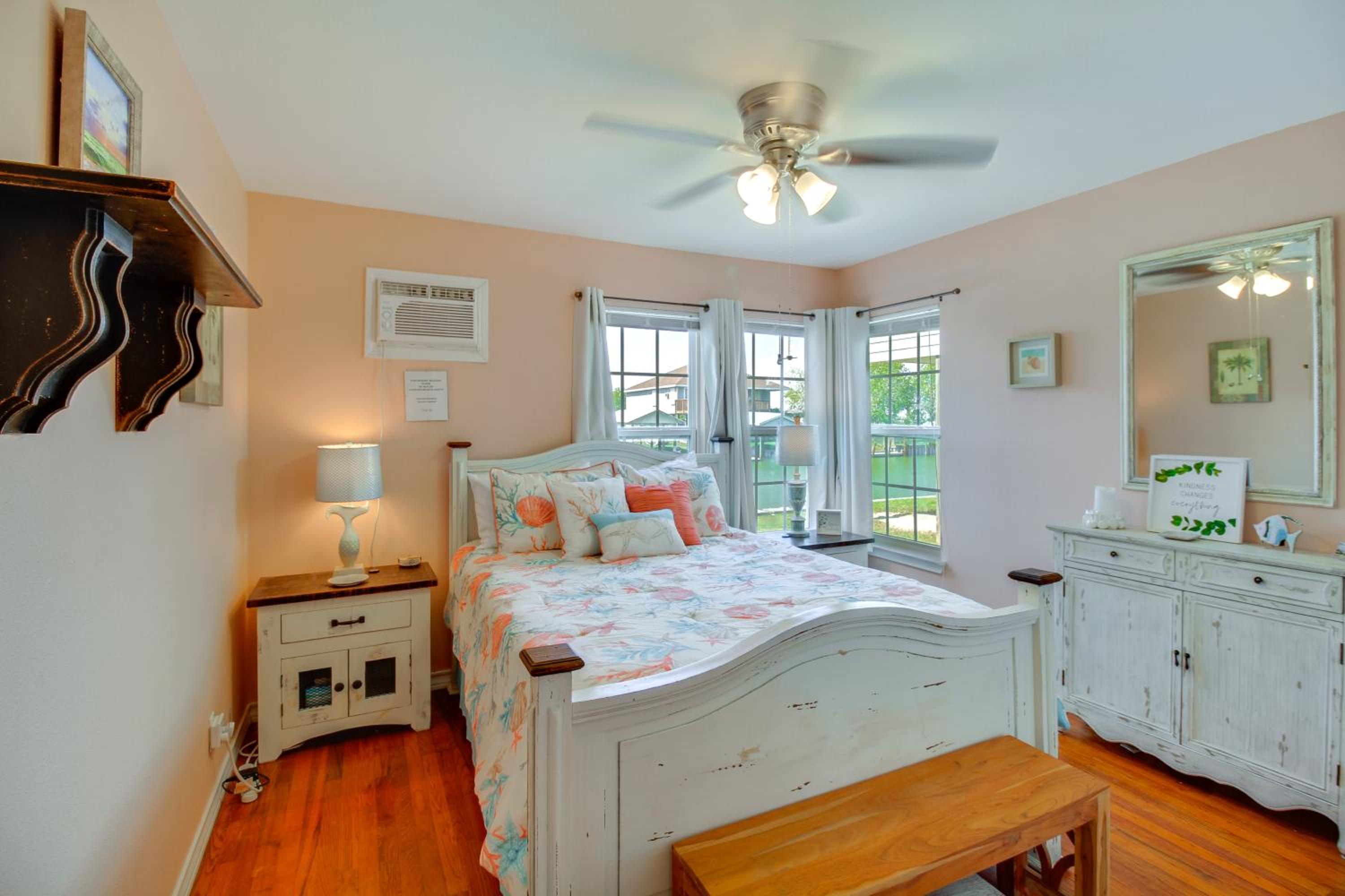 Canal-Front Home with Deck 6 Mi to Rockport Beach