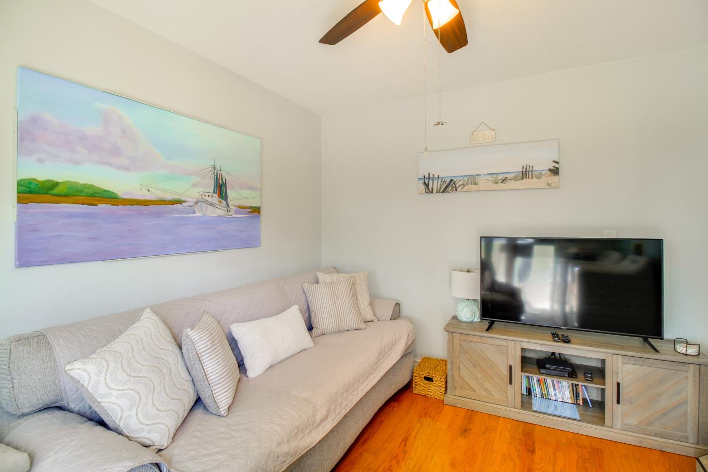 Canal-Front Home with Deck 6 Mi to Rockport Beach