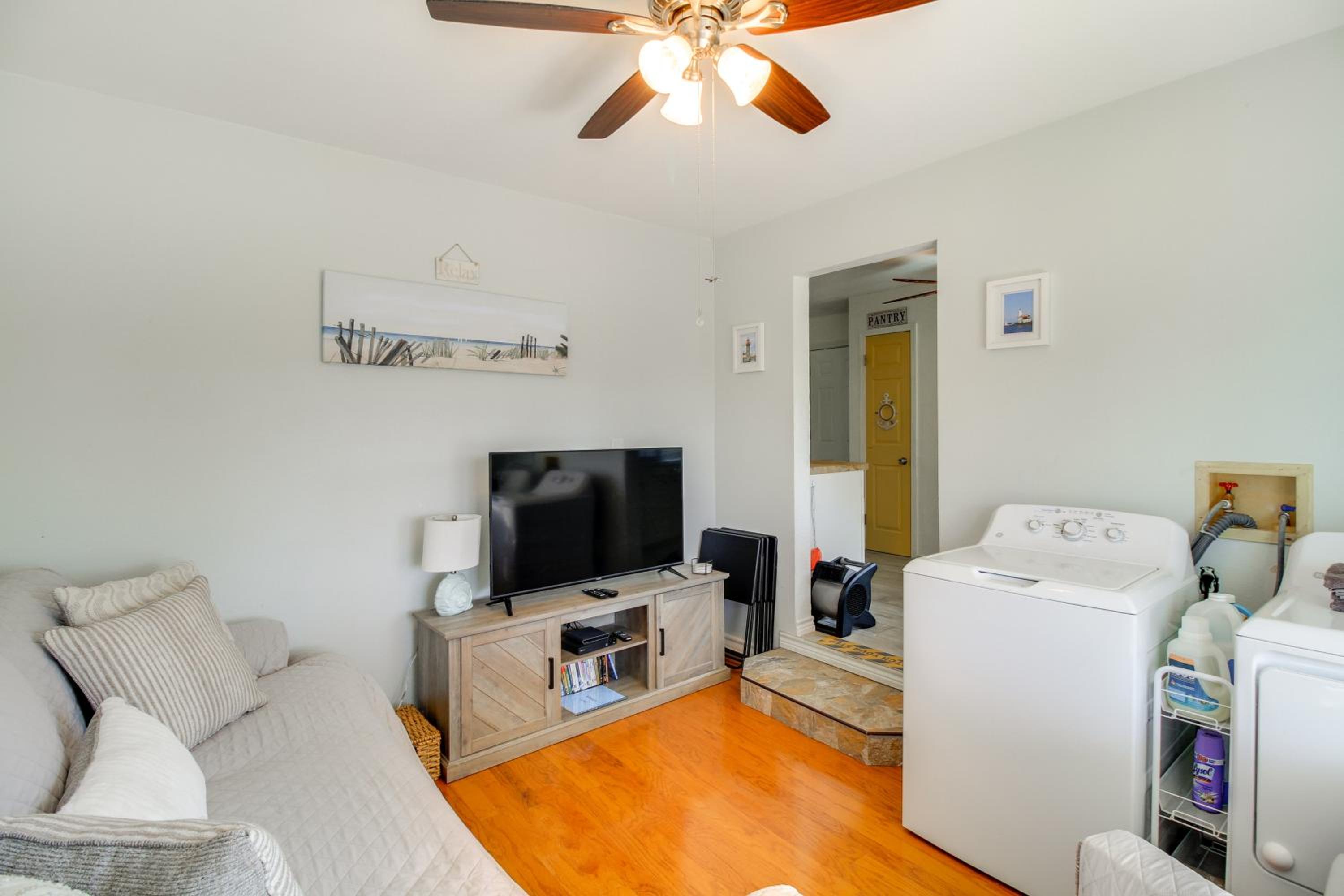 Canal-Front Home with Deck 6 Mi to Rockport Beach