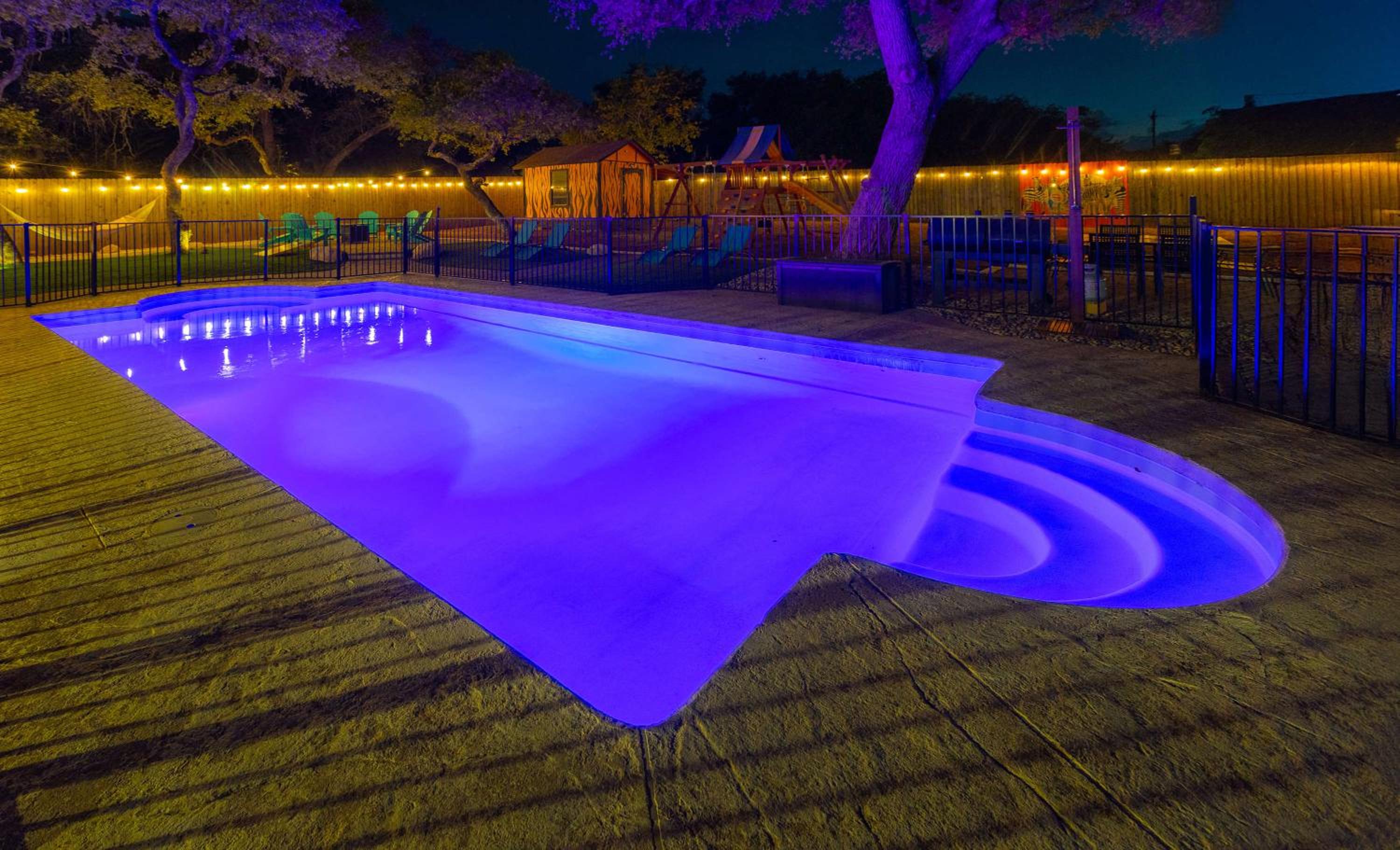 Jungle Haven Heated Pool Fun for 12