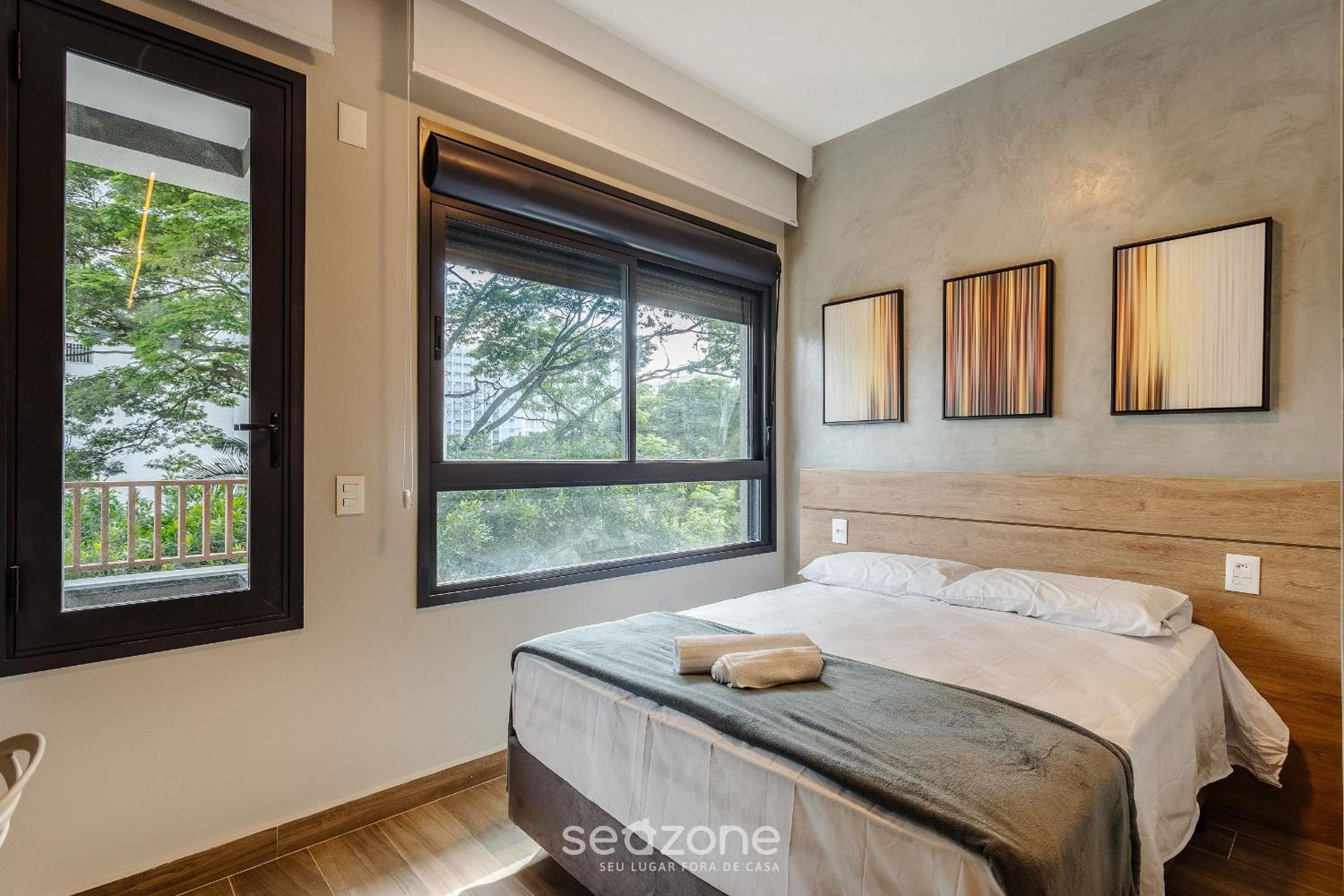 Studio in a building w/ a pool, Campo Belo HMC0320