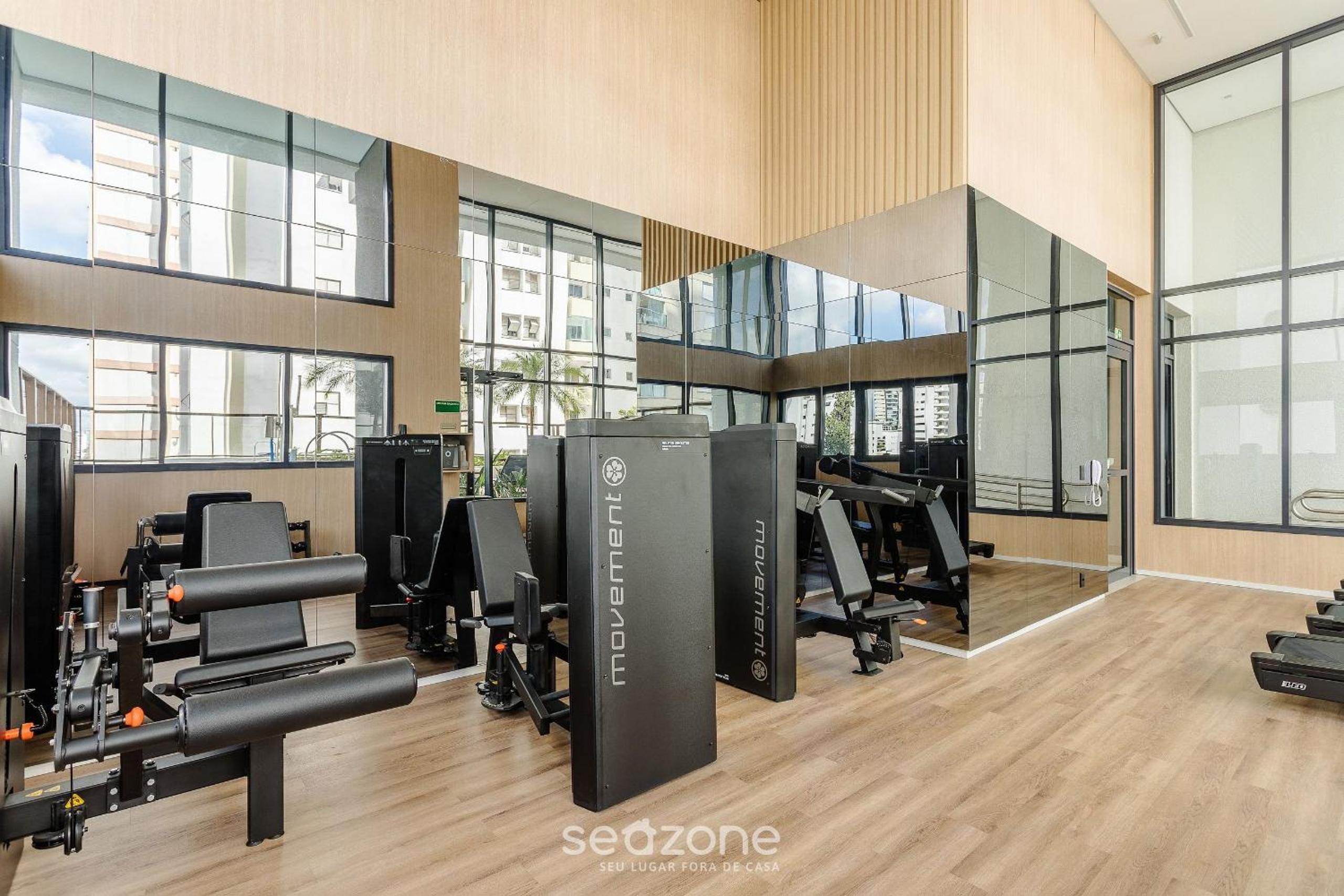 Studio in a building w/ a pool, Campo Belo HMC0320