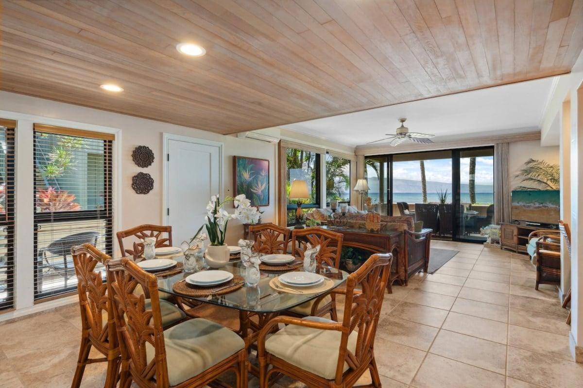 Kahana Village 31 · KHV 31 Spacious Direct Oceanfront 3BD Condo