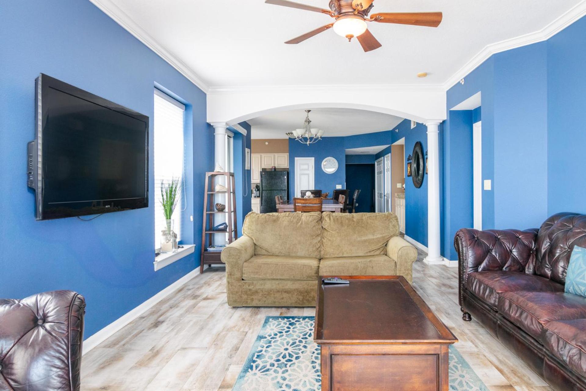 Spacious Beachview End Unit in Legacy Tower 2 -809 - 3 bedroom 3 bath condo