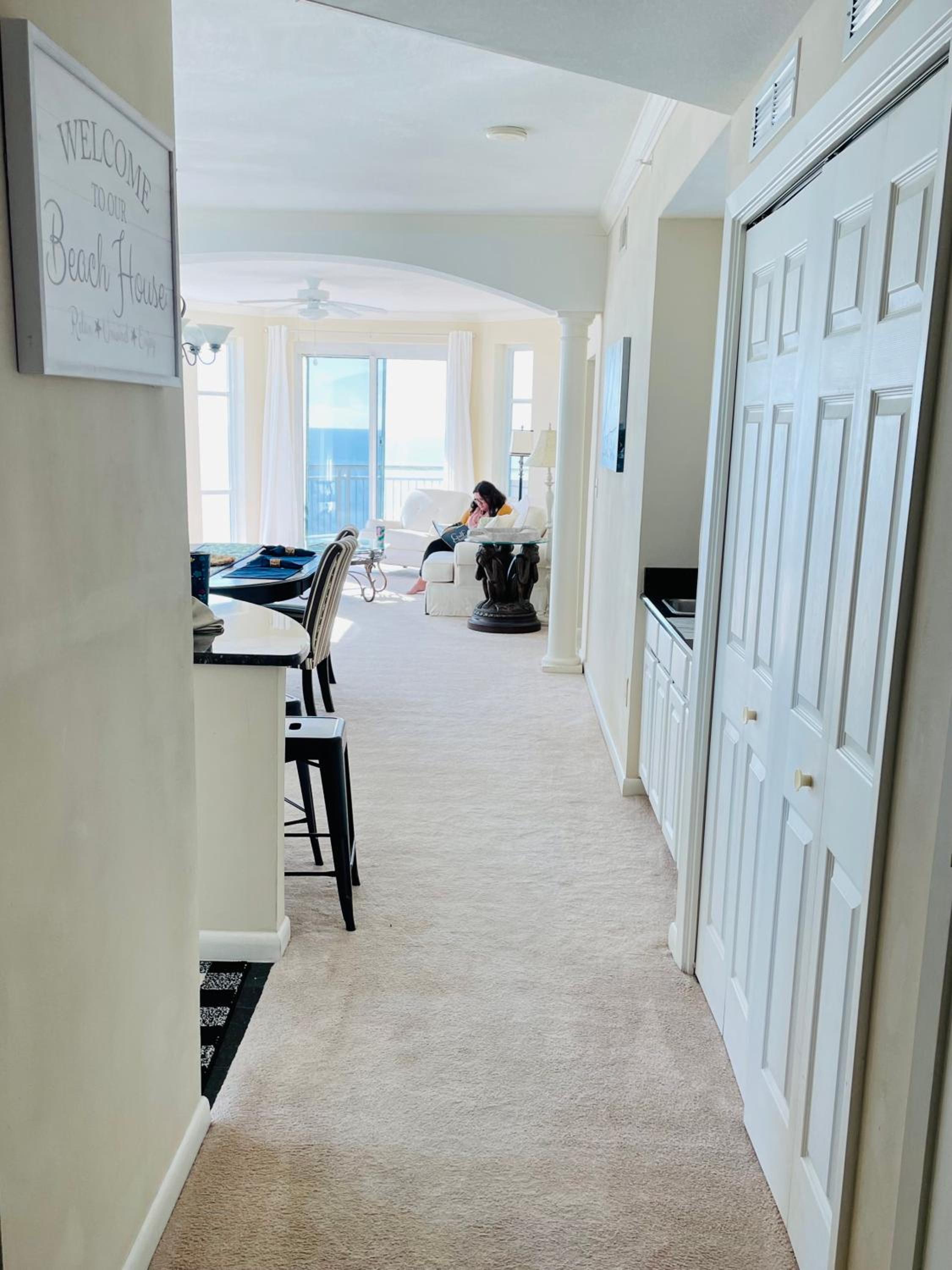 Spacious Beachview End Unit in Legacy Tower 1 -1001 - 3 bedroom 3 bath condo