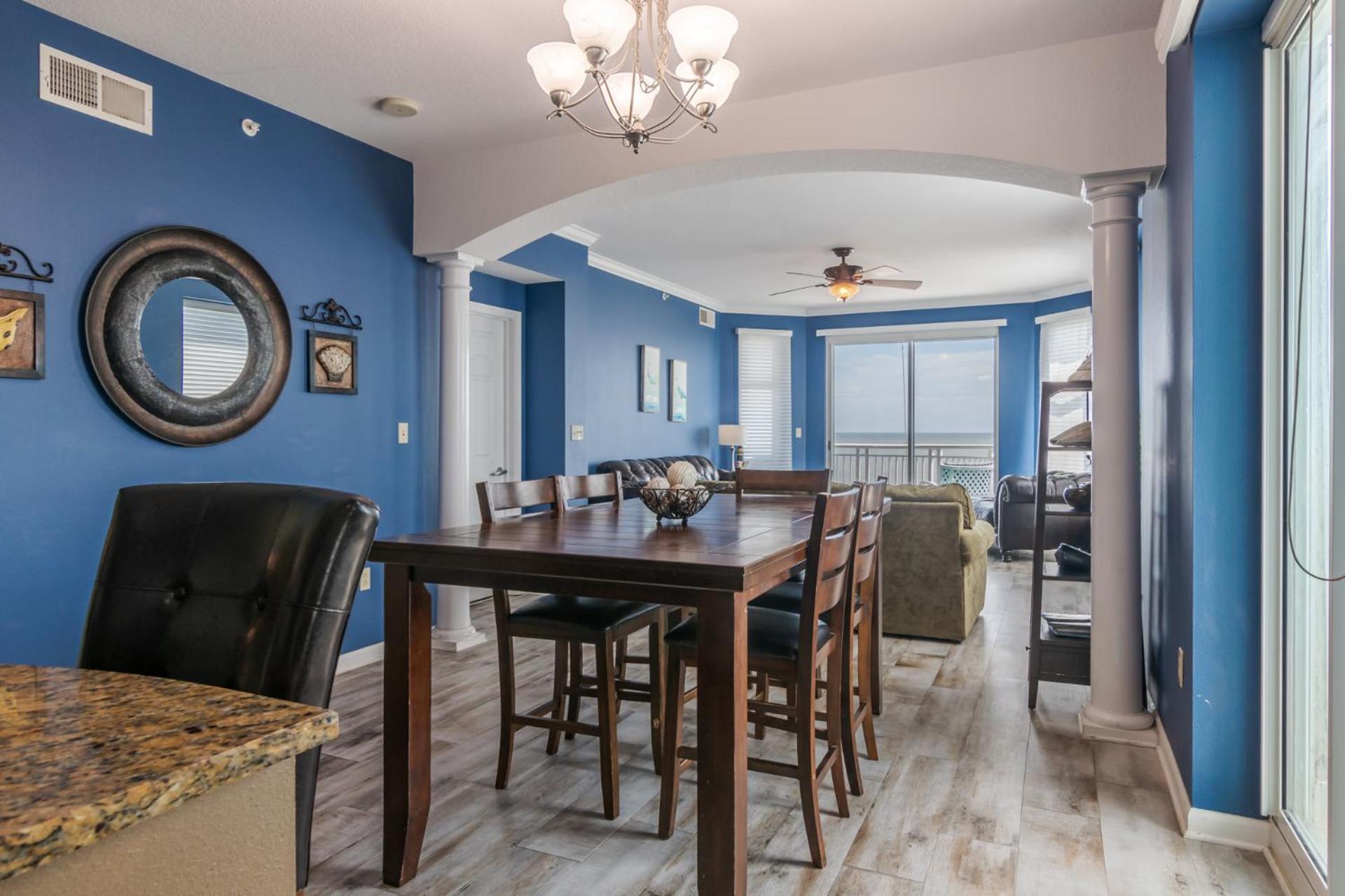 Spacious Beachview End Unit in Legacy Tower 2 -809 - 3 bedroom 3 bath condo