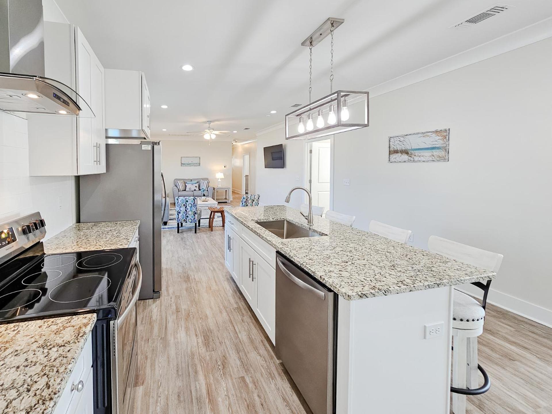 Brand New Home with Beach Views! Fully furnished 3 bedroom home in Gulfport