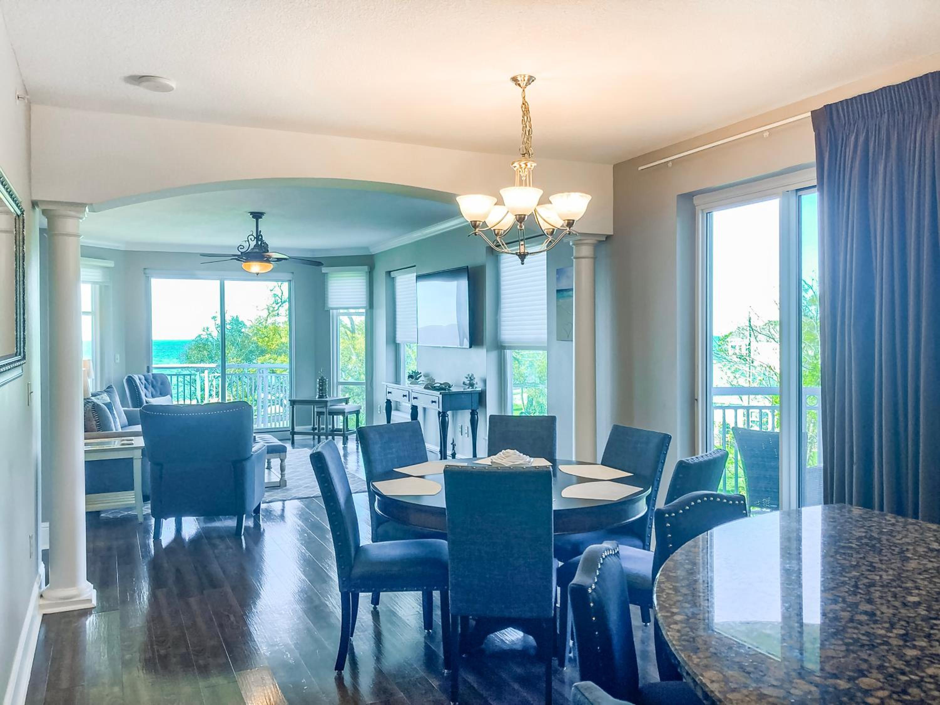 Quiet Beachview End Unit in Legacy Tower 2 -309 - 3 bedroom 3 bath condo
