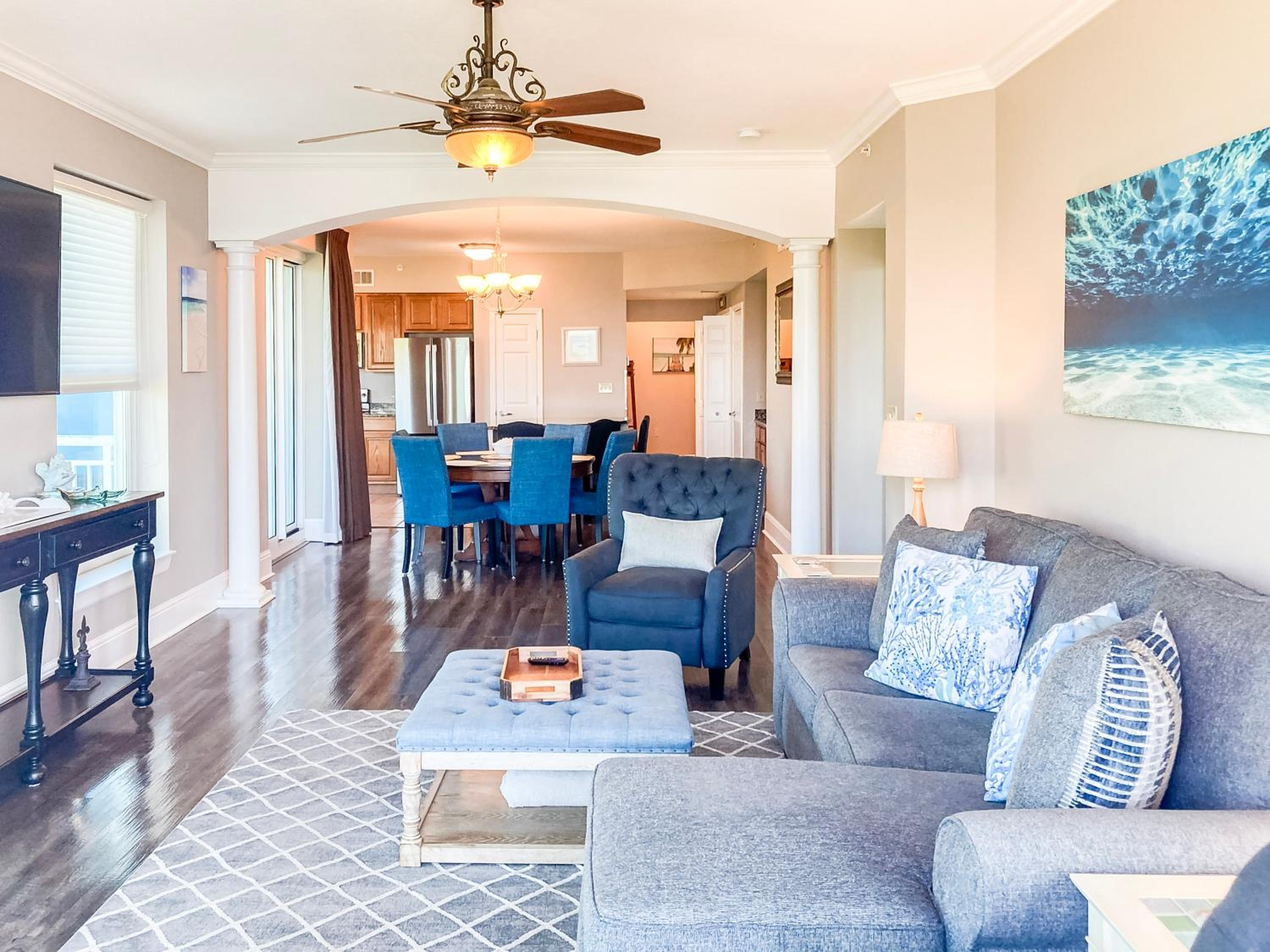 Quiet Beachview End Unit in Legacy Tower 2 -309 - 3 bedroom 3 bath condo