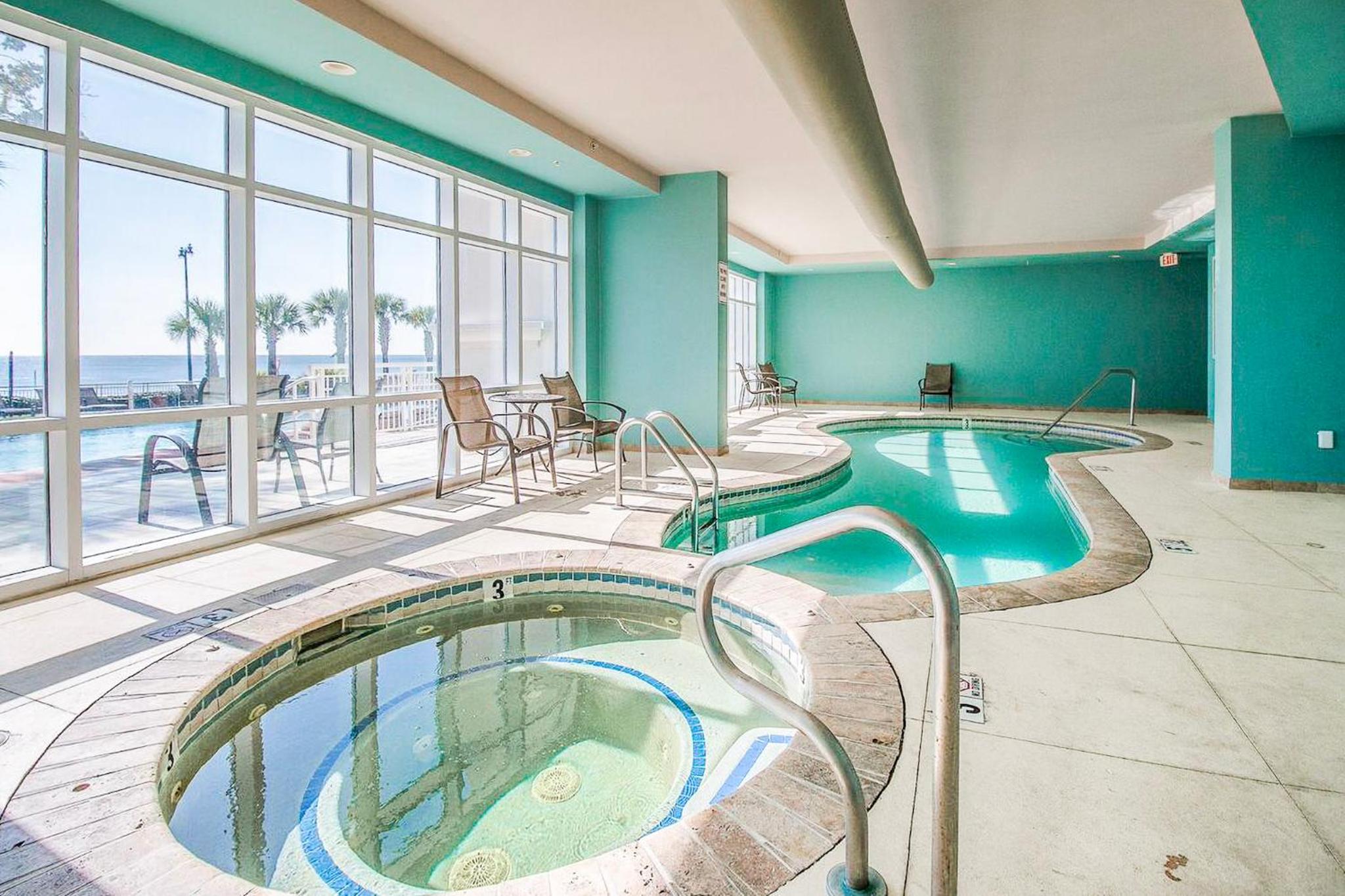 Spacious Beach View, End Unit in Legacy Tower 2-1301 - 3 Bedroom 3 Bath Condo