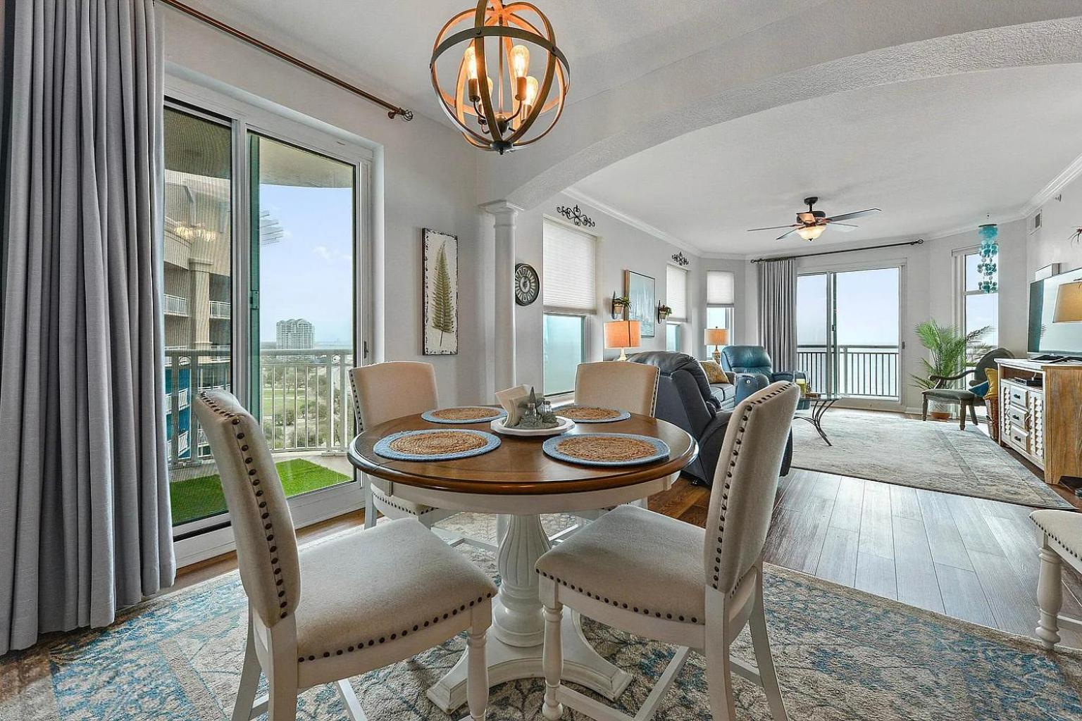 Spacious Beach View, End Unit in Legacy Tower 2-1301 - 3 Bedroom 3 Bath Condo