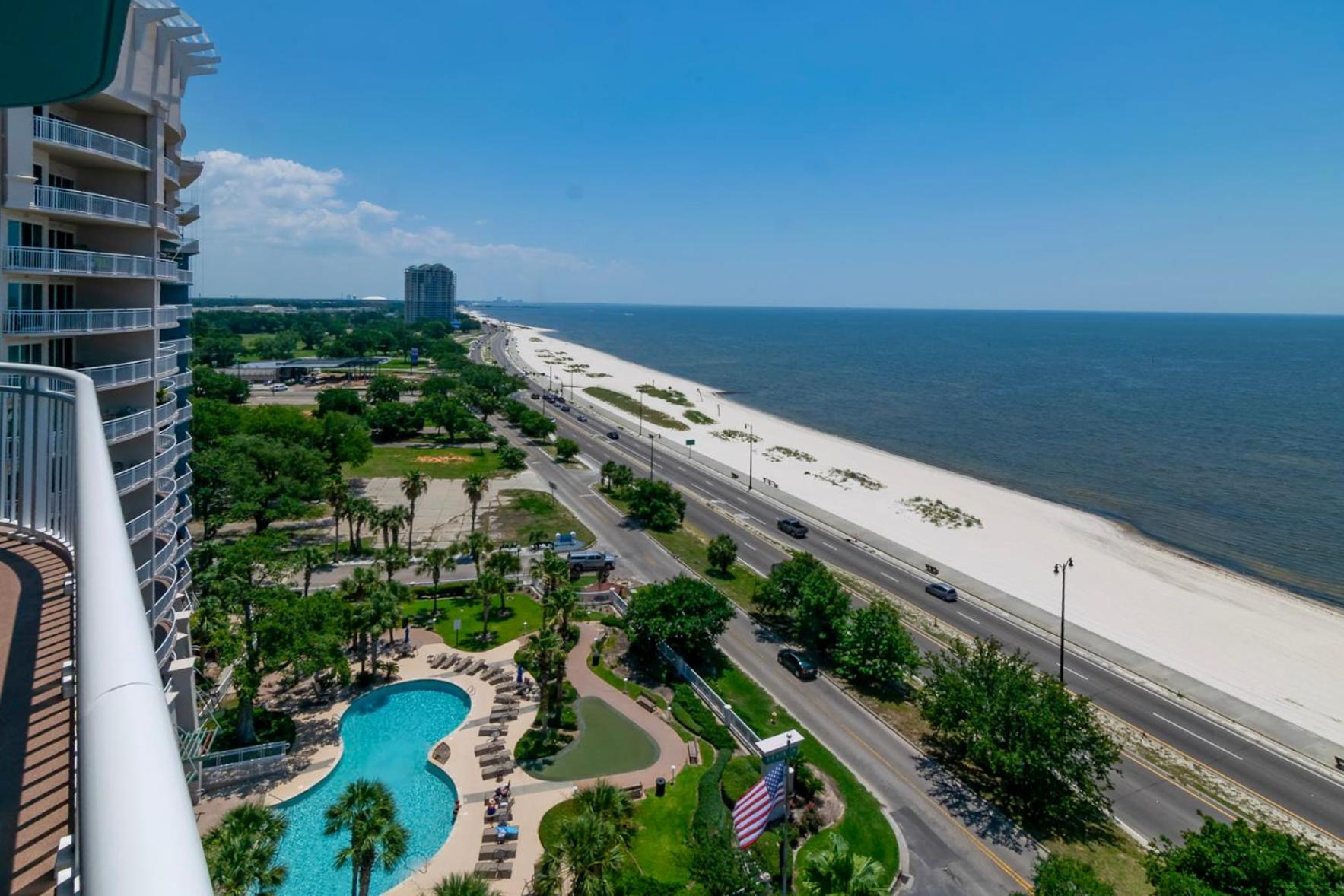 Spacious Beach View, End Unit in Legacy Tower 2-1301 - 3 Bedroom 3 Bath Condo