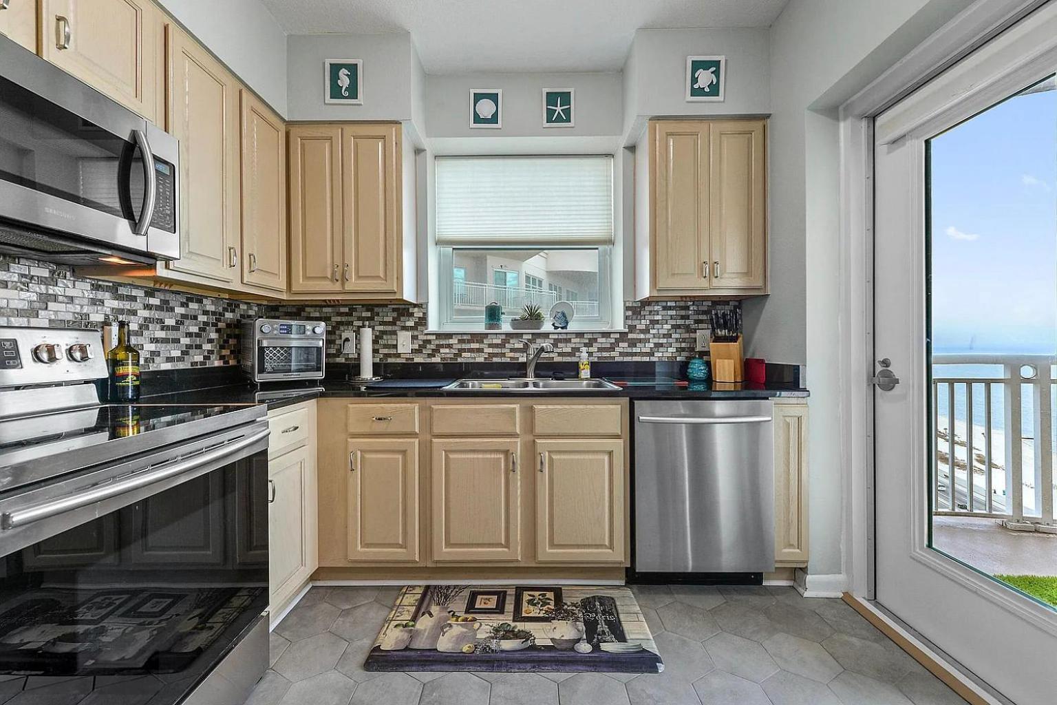 Spacious Beach View, End Unit in Legacy Tower 2-1301 - 3 Bedroom 3 Bath Condo