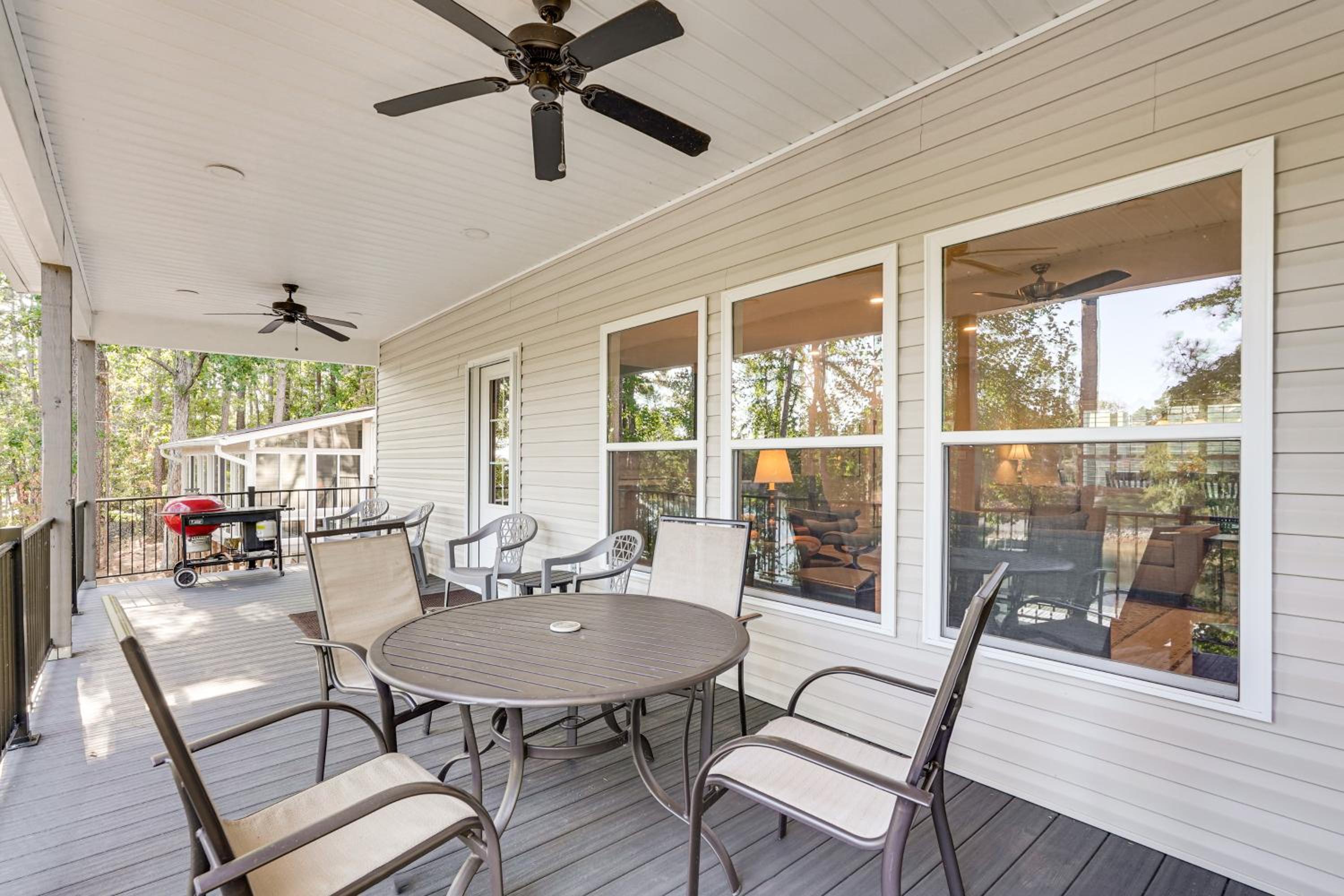 Clarks Hill Lake Retreat! Waterfront Home with Dock