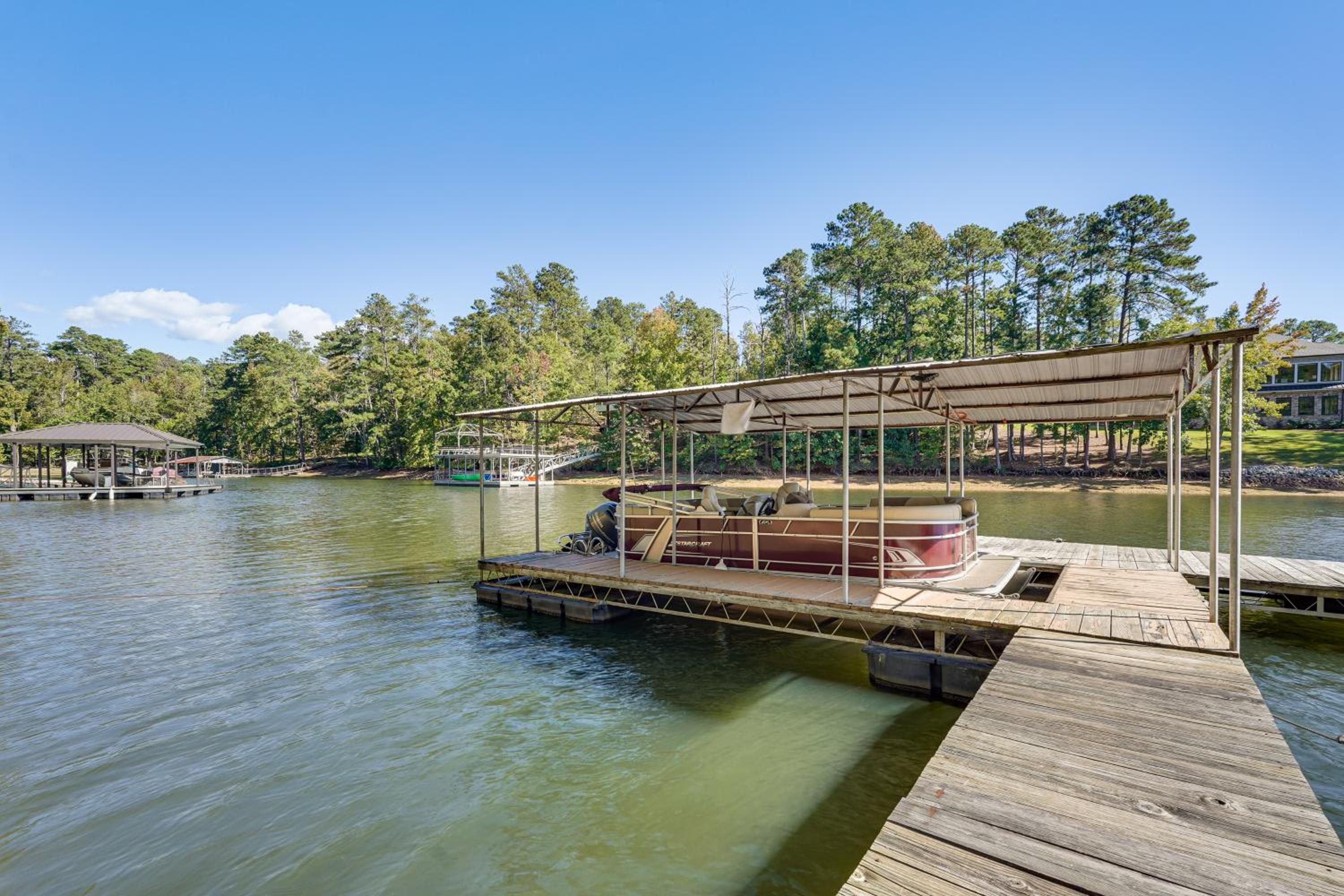 Clarks Hill Lake Retreat! Waterfront Home with Dock