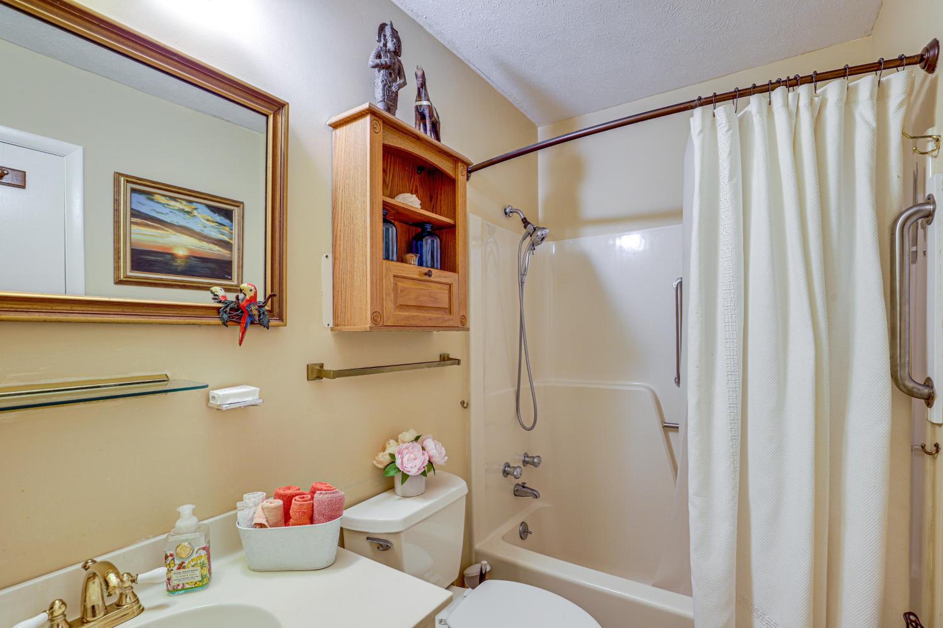 Ski Asheville! Mountain-View Hideaway with Deck