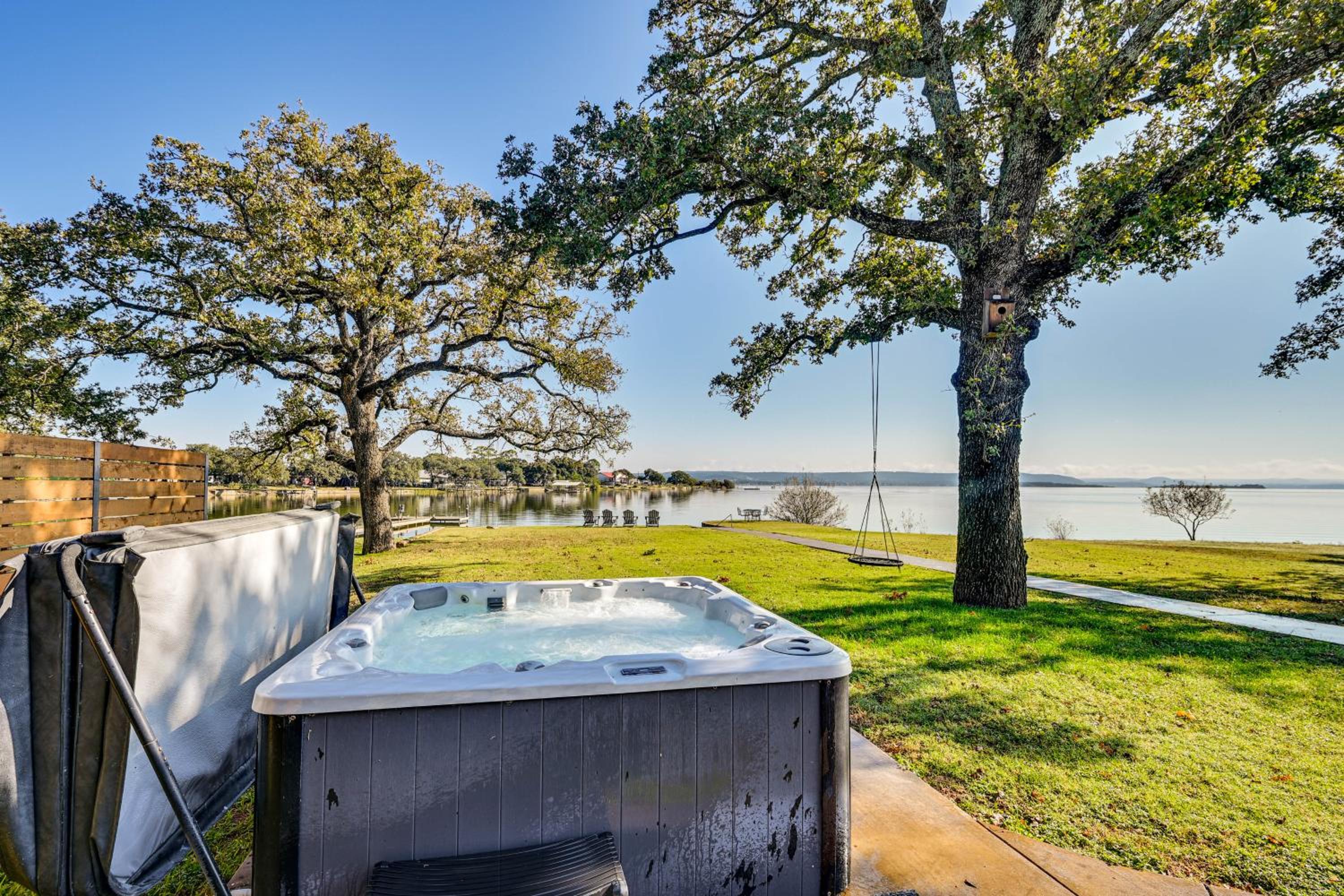 Modern, Spacious! Lake Buchanan Retreat with Hot Tub
