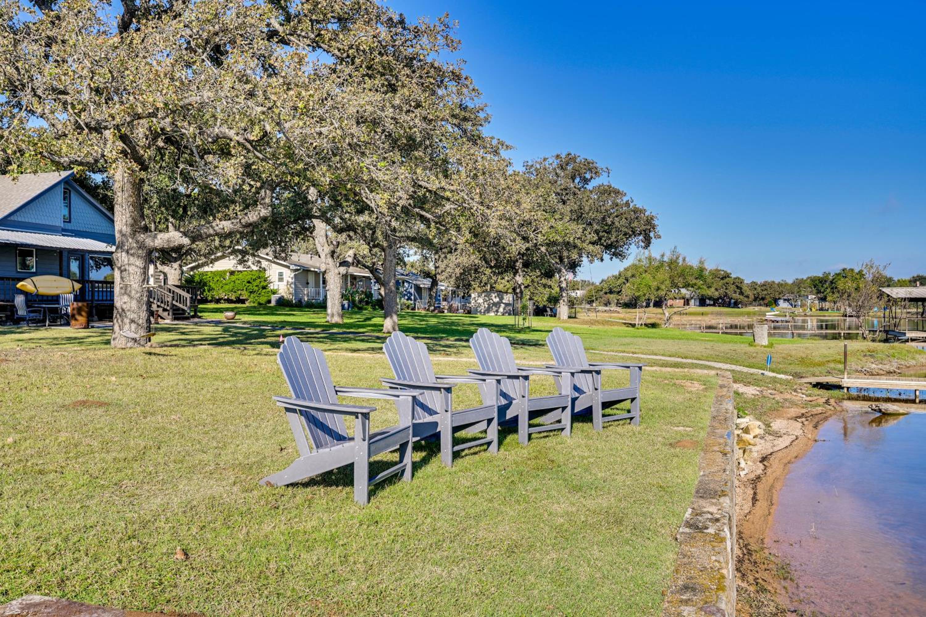 Modern, Spacious! Lake Buchanan Retreat with Hot Tub