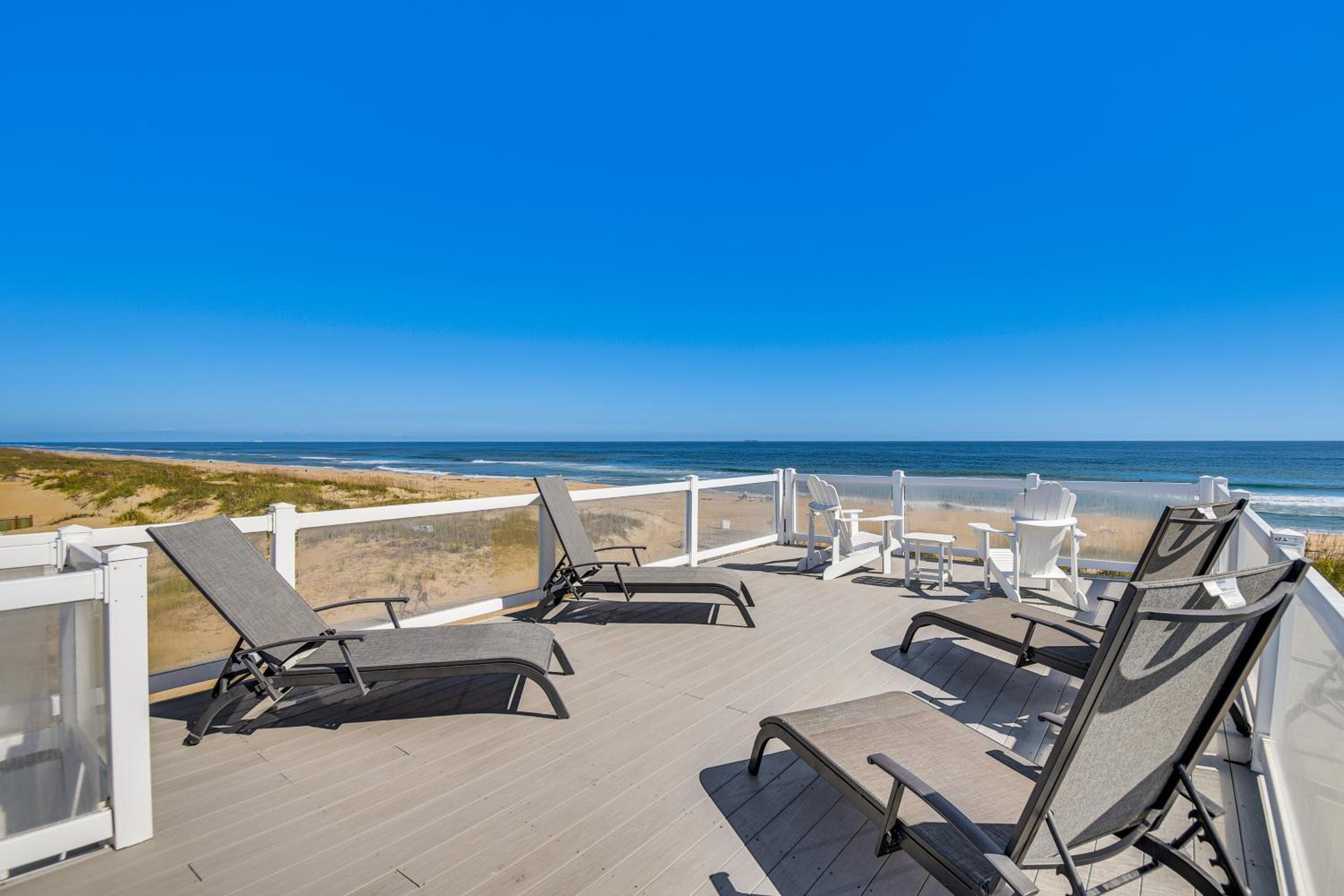 Breathtaking Oceanfront Views! Sandbridge Home