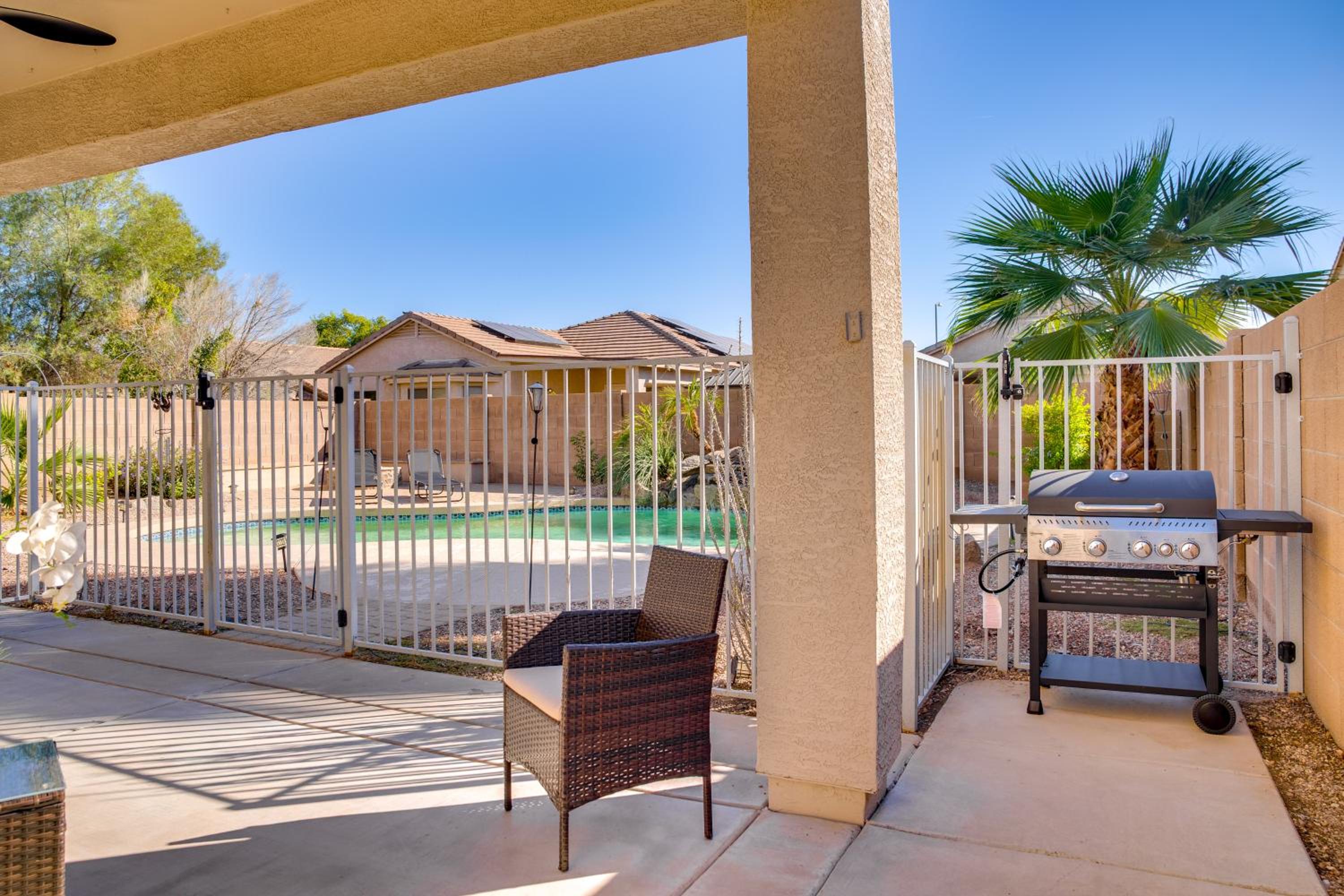 Close to Hospitals Goodyear Family Home with Pool!