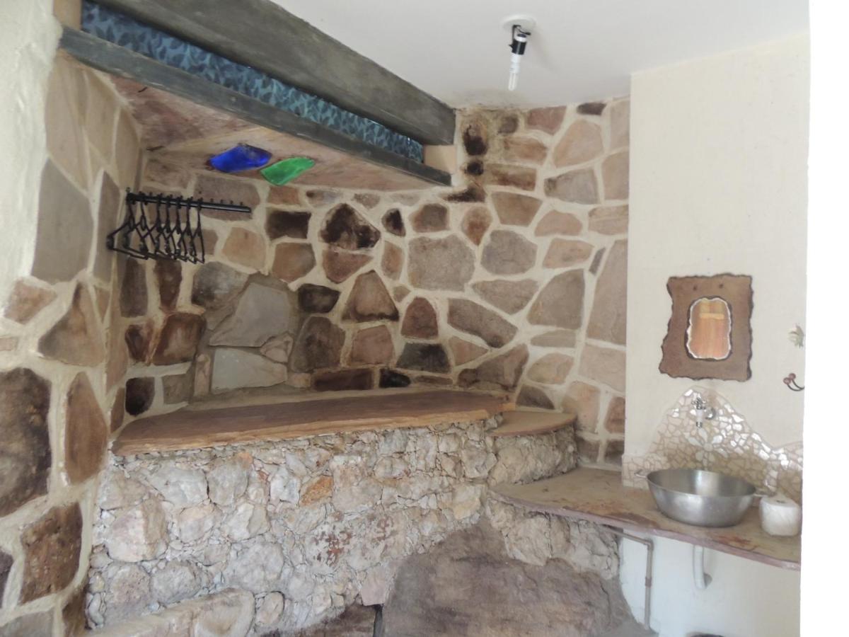 outdoor BBQ area