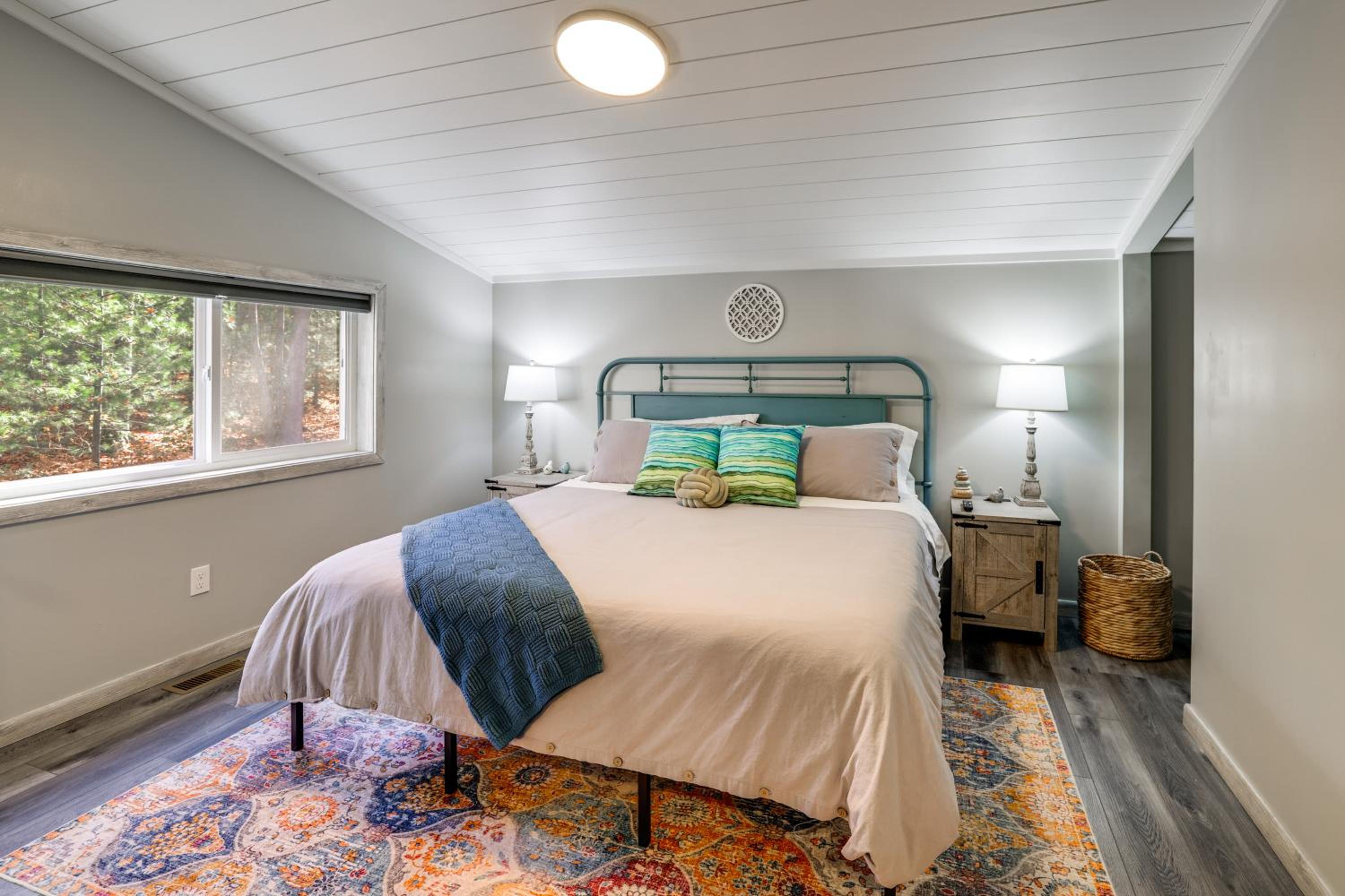 Traverse City Cabin with On-Site Hiking!