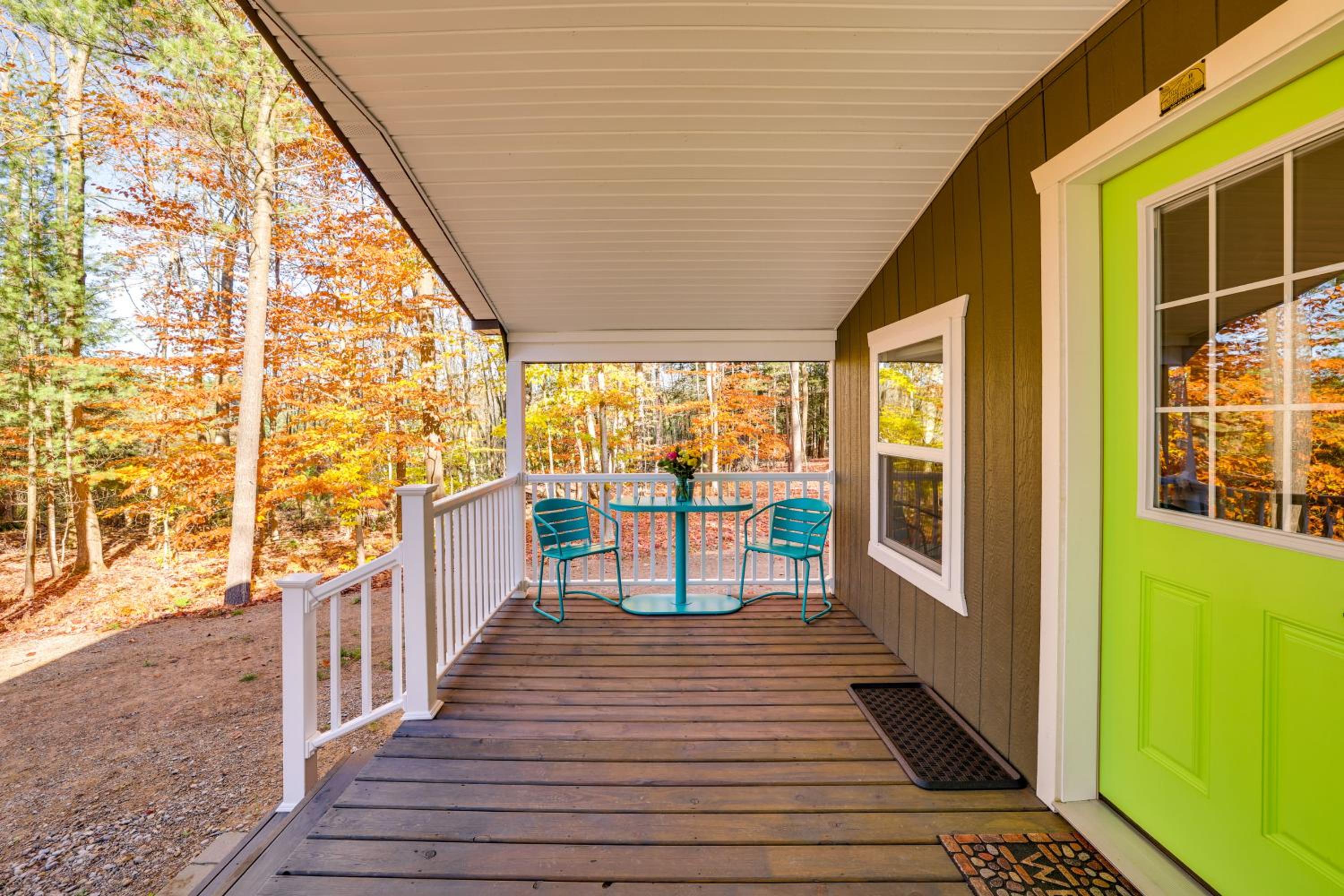 Traverse City Cabin with On-Site Hiking!
