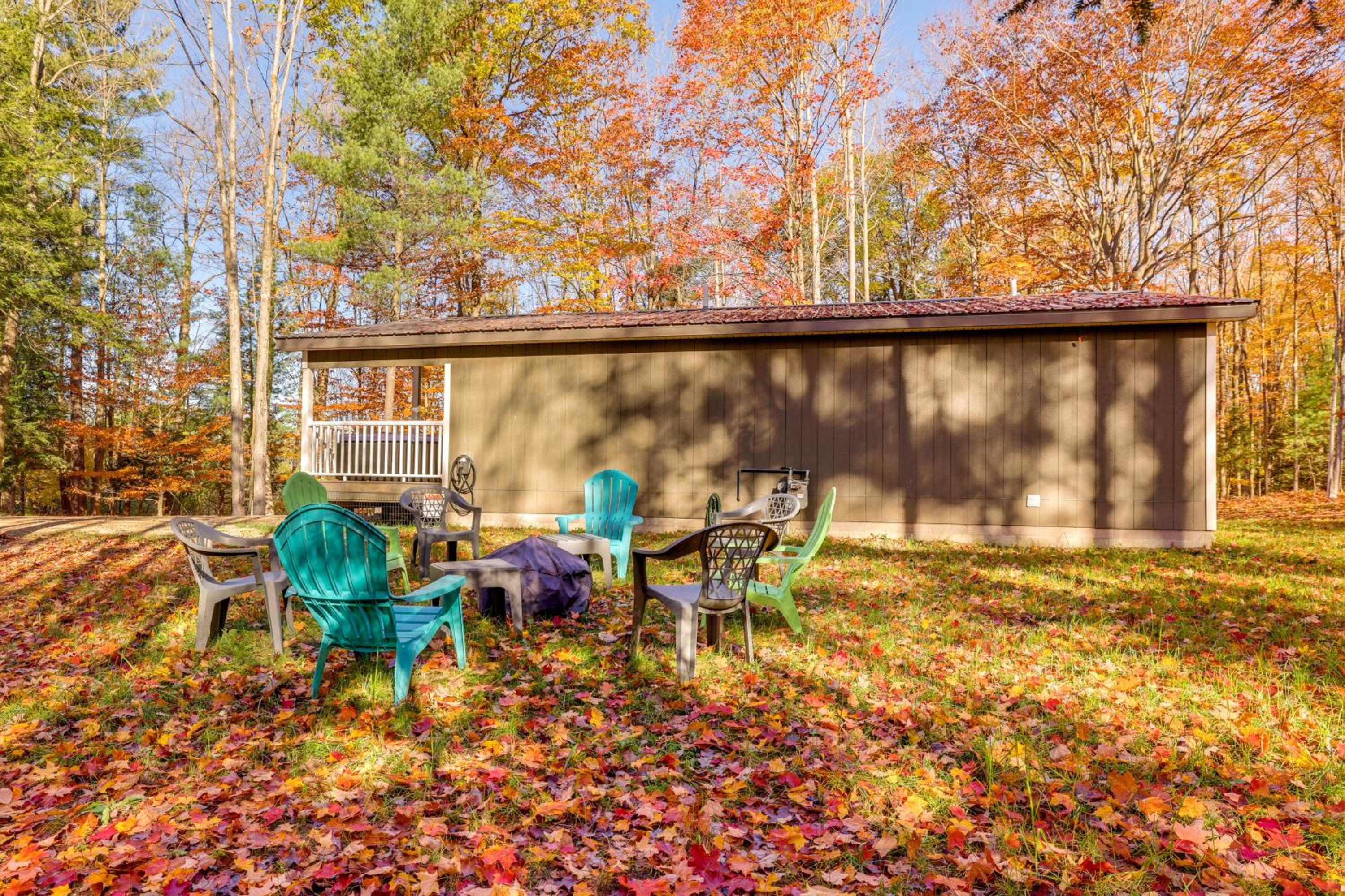 Traverse City Cabin with On-Site Hiking!