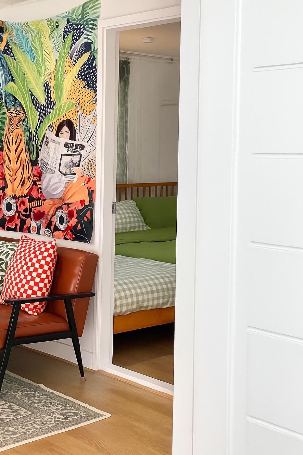 Airport Bus Direct, 5min to Hongdae,Hapjeong,K-POP,Gangnam,Entire Home