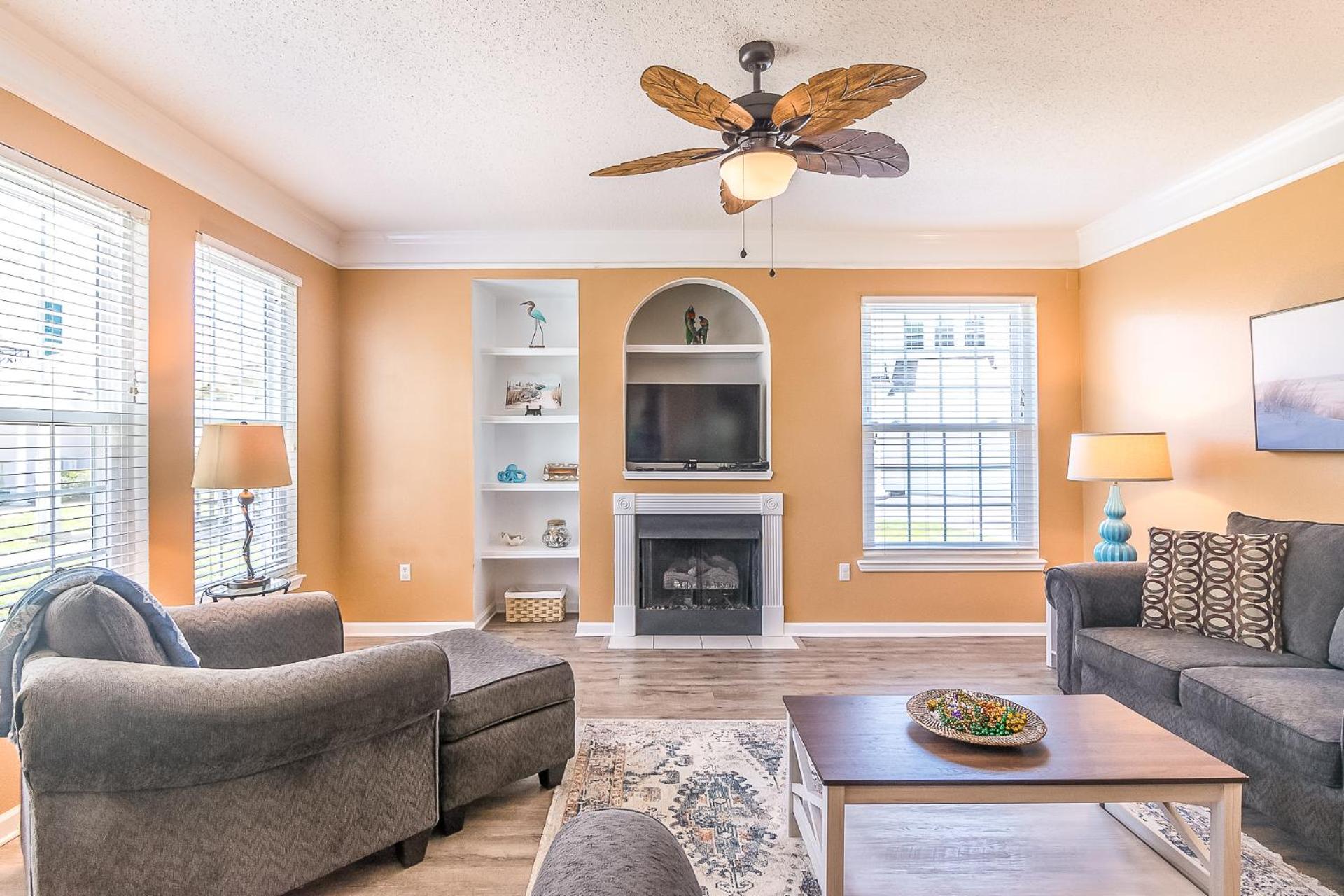 Legacy Villa 1702 - 2 bedroom 2 bath with garage in beachside neighborhood