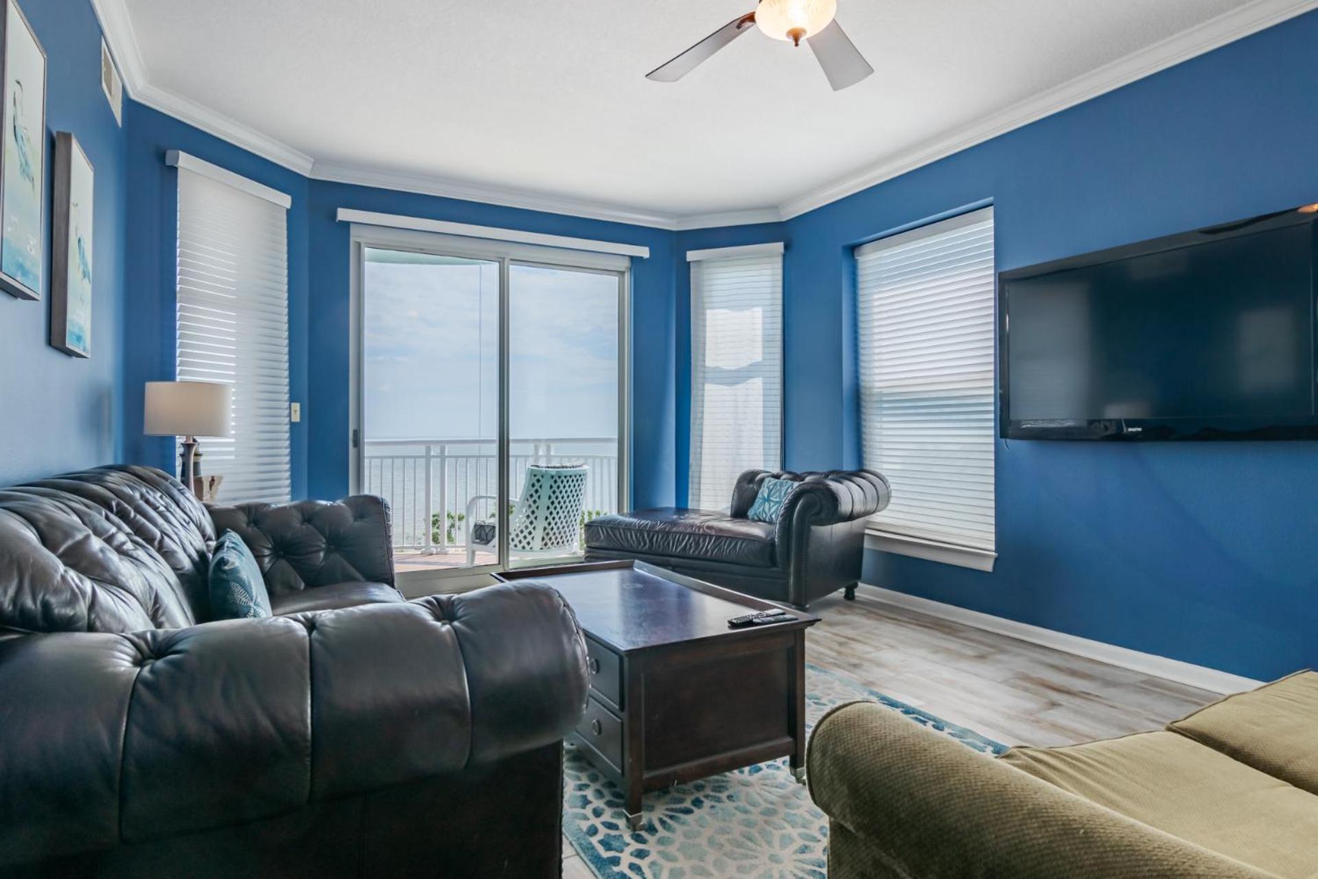 Spacious Beachview End Unit in Legacy Tower 2 -809 - 3 bedroom 3 bath condo
