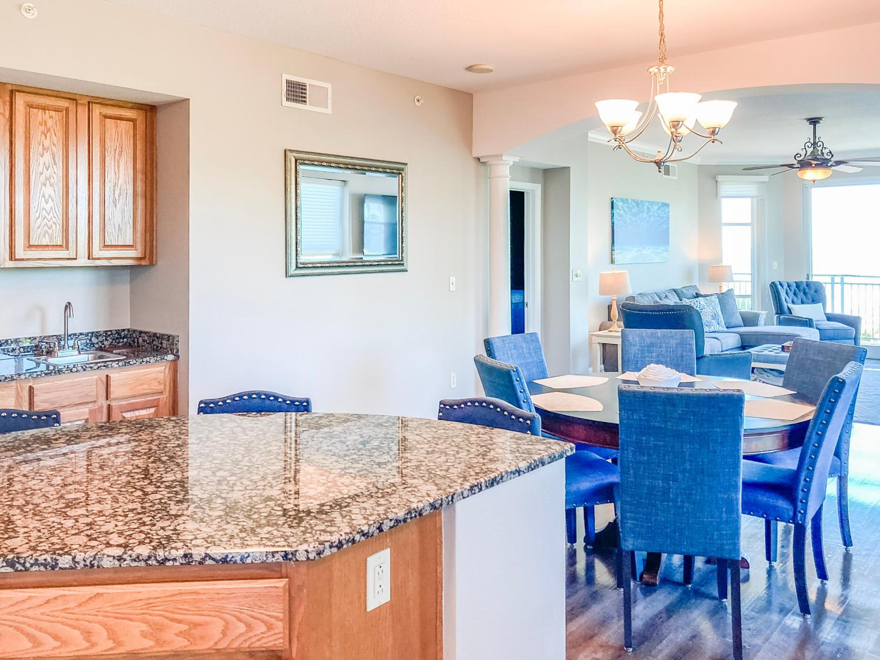 Quiet Beachview End Unit in Legacy Tower 2 -309 - 3 bedroom 3 bath condo