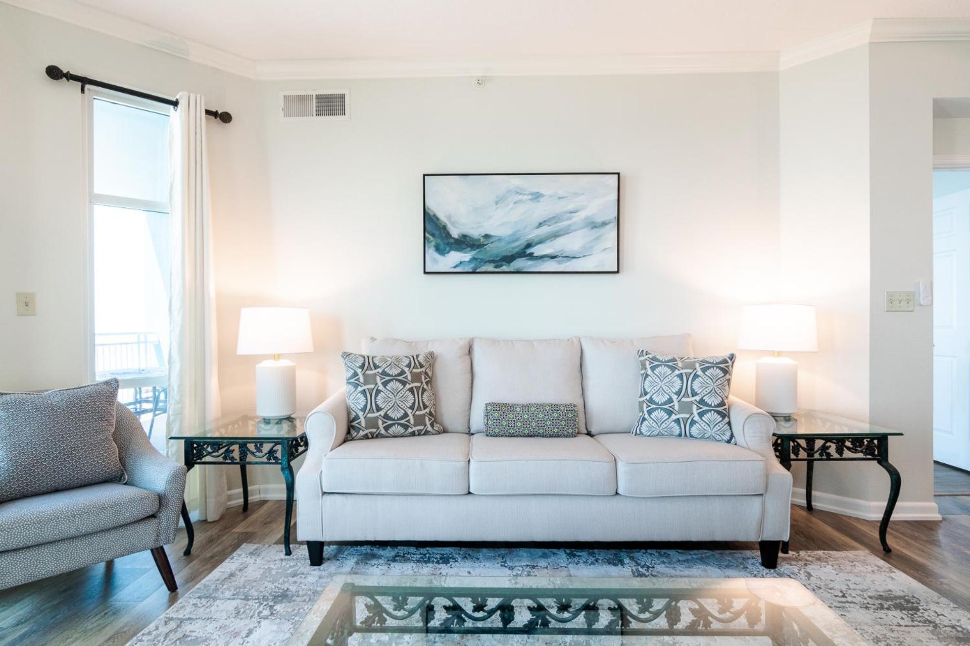 Spacious Beachview End Unit in Legacy Tower 2 -1101 - 3 bedroom 3 bath condo