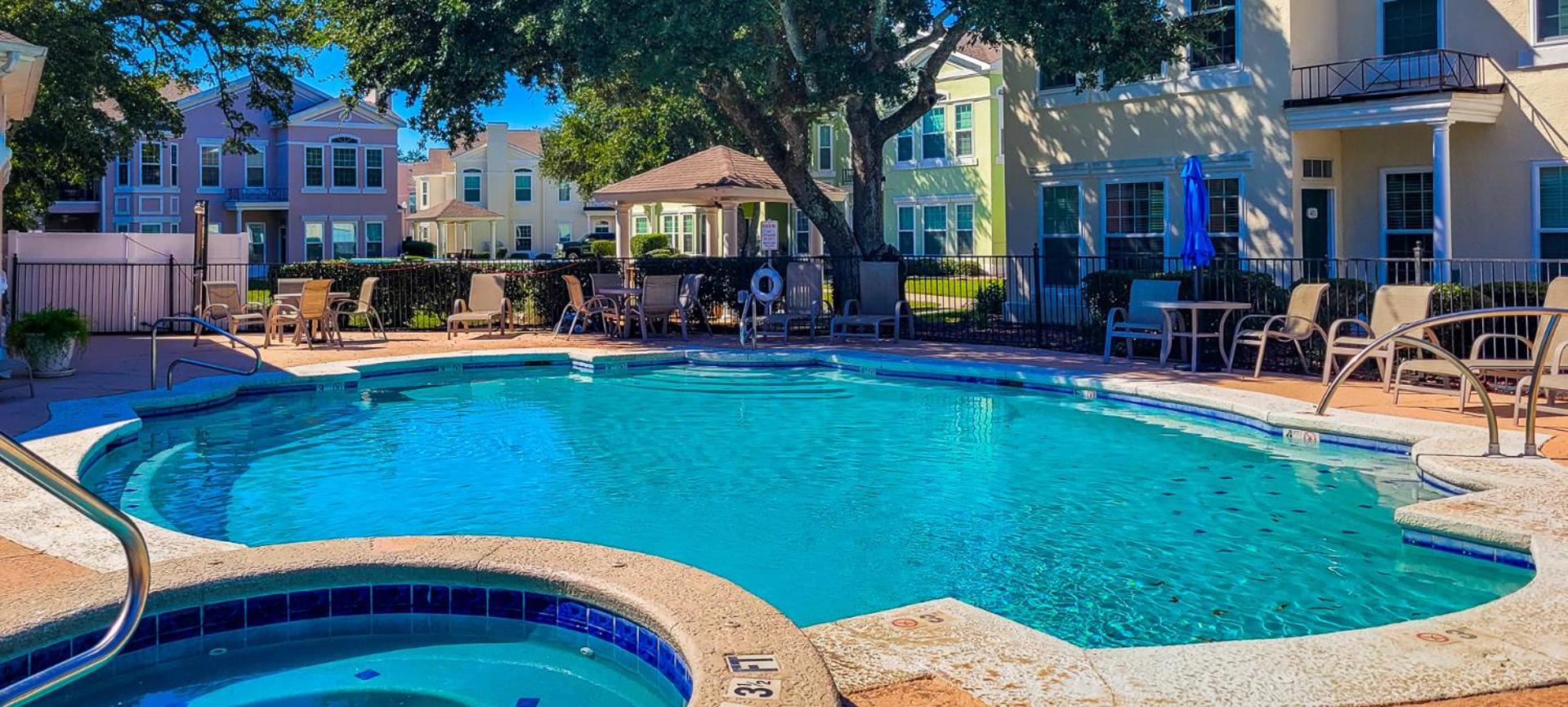Legacy Villa 506 - 2 bedroom 2 bath with garage in beachside neighborhood