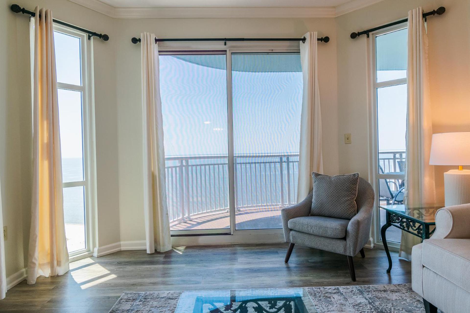 Spacious Beachview End Unit in Legacy Tower 2 -1101 - 3 bedroom 3 bath condo